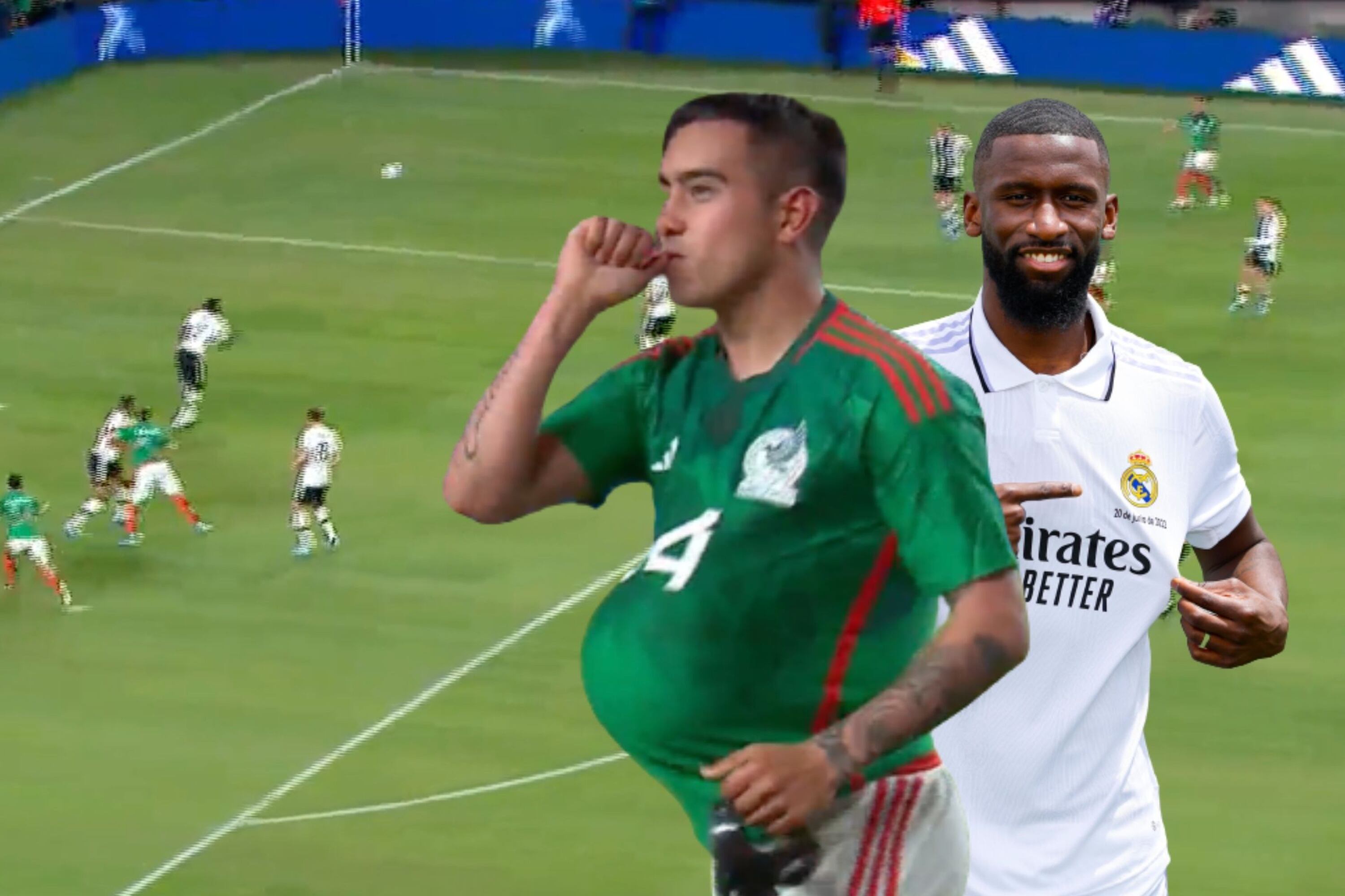 (VIDEO) La reacción de Antonio Rüdiger al ver que Sánchez les hizo un gol