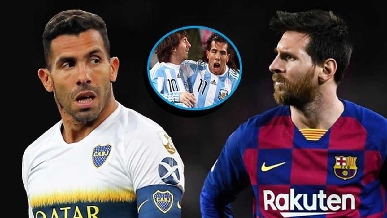 El contundente mensaje de Carlos Tévez para Lionel Messi