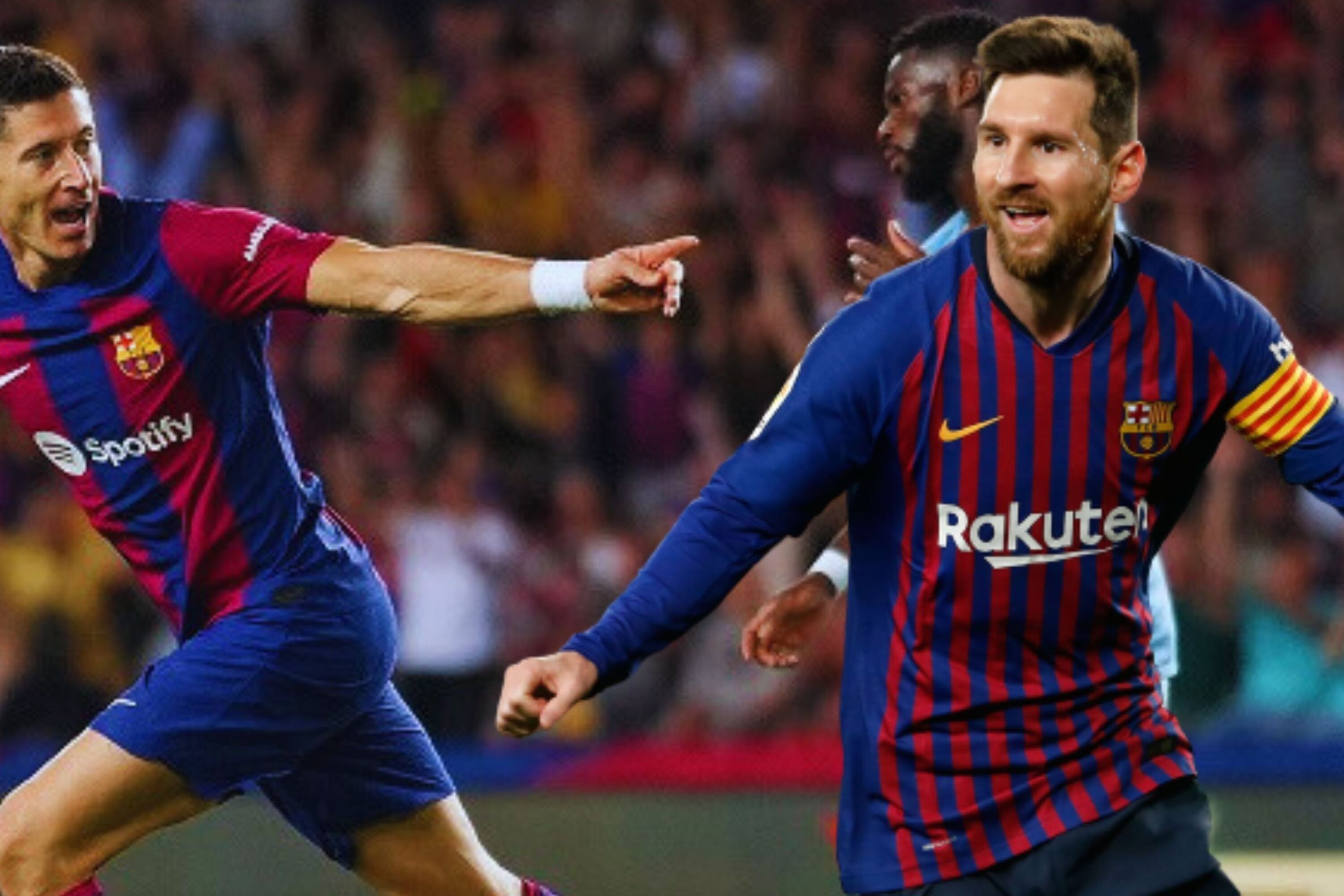 Lewandowski récord y bestial, alcanzó una marca que ni Messi tiene en el Barça