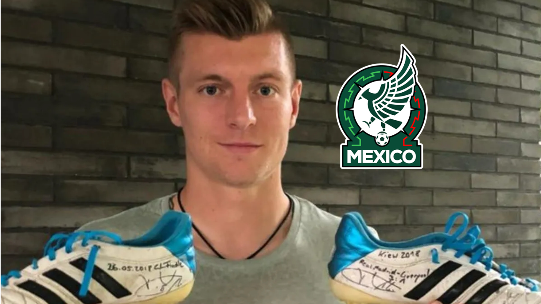 Como Toni Kroos, el jugador mexicano que usa la misma línea de zapatos que tiene el alemán