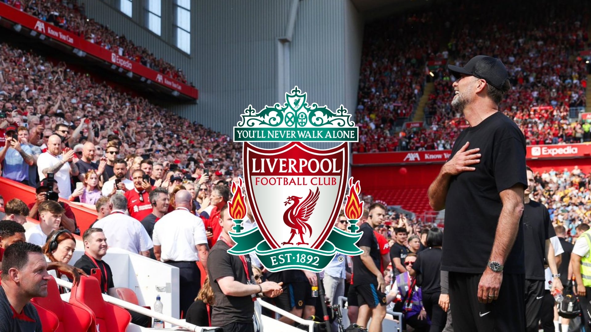 (VIDEO) The emotional farewell to Jurgen Klopp from Liverpool fans that made more than one cry