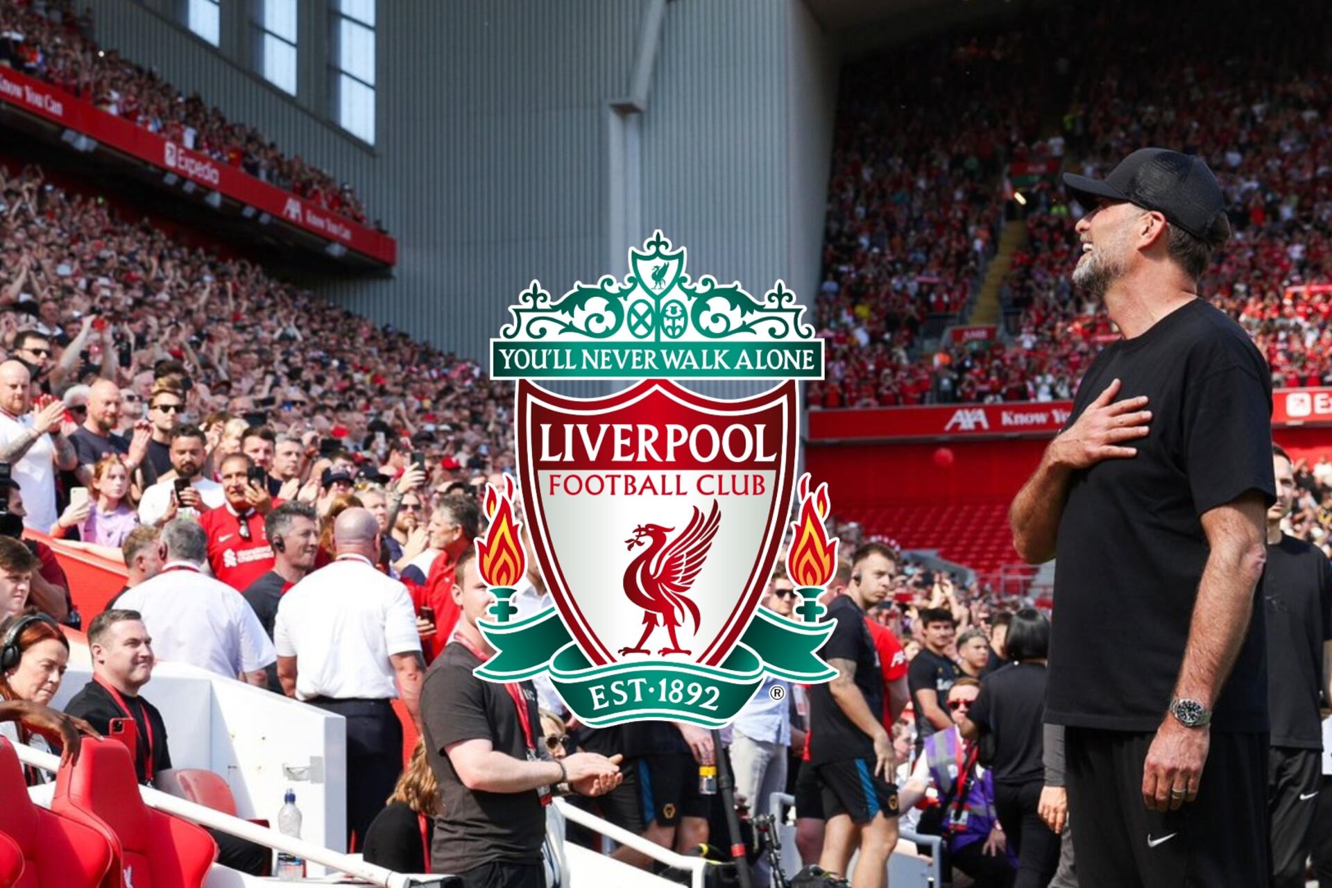(VIDEO) The emotional farewell to Jurgen Klopp from Liverpool fans that made more than one cry