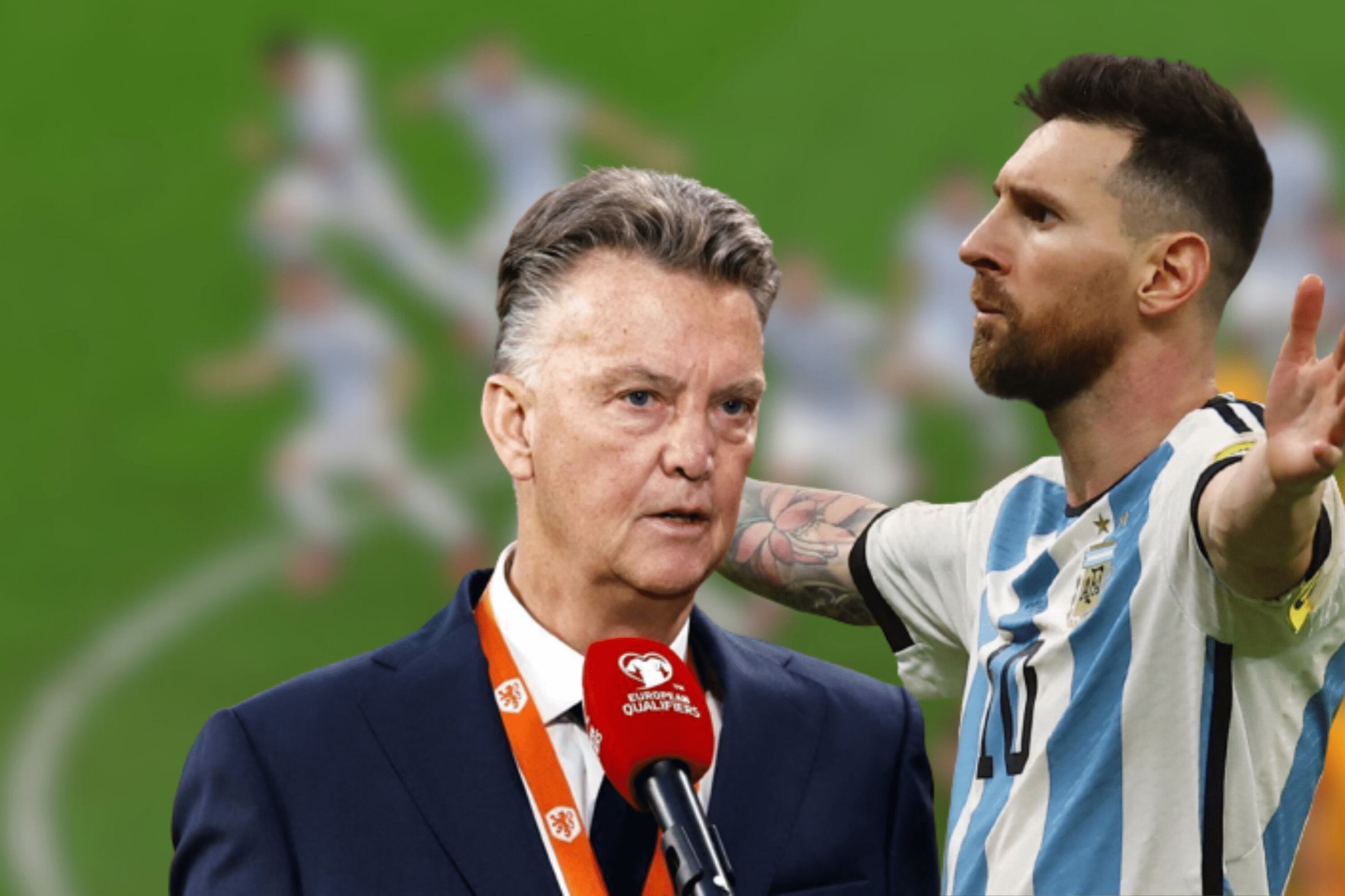 Muy grave, la acusación de Louis Van Gaal contra Lionel Messi por el Mundial