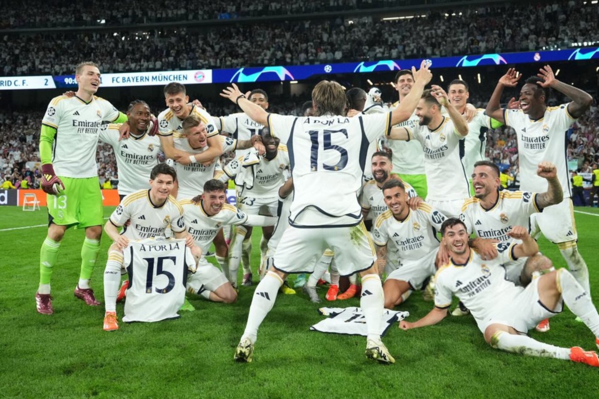 Happiness at Real Madrid, this is how legends like Ramos, Bale and more reacted to a new Champions League final 