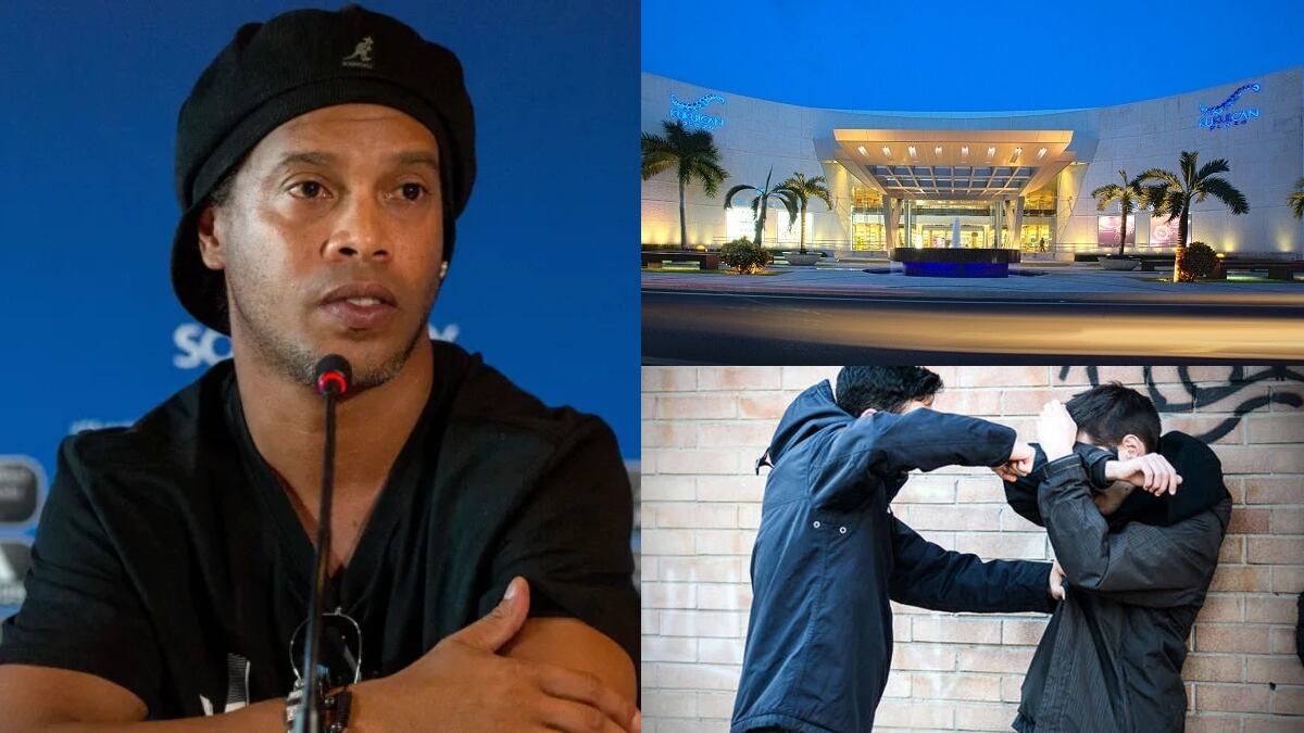 El día que Ronaldinho tuvo que salir por corriendo en Cancún para no ser golpeado