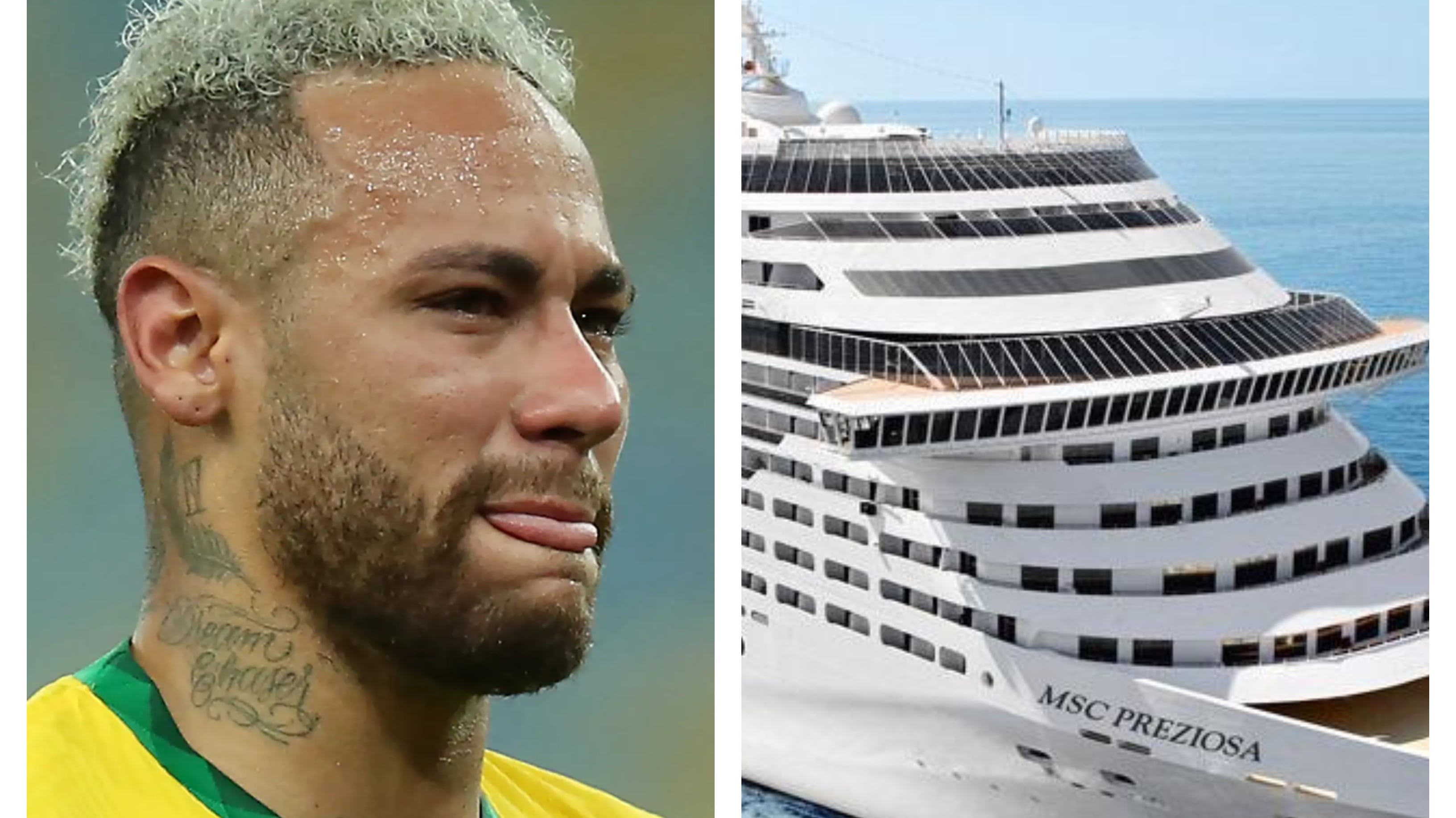 World Shock, Neymar suffers some terrible news regarding his New Years cruise trip! 
