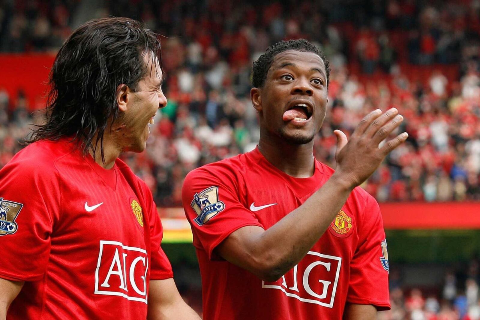 Patrice Evra made fun of Carlos Tevez on Instagram and made all his fans laugh