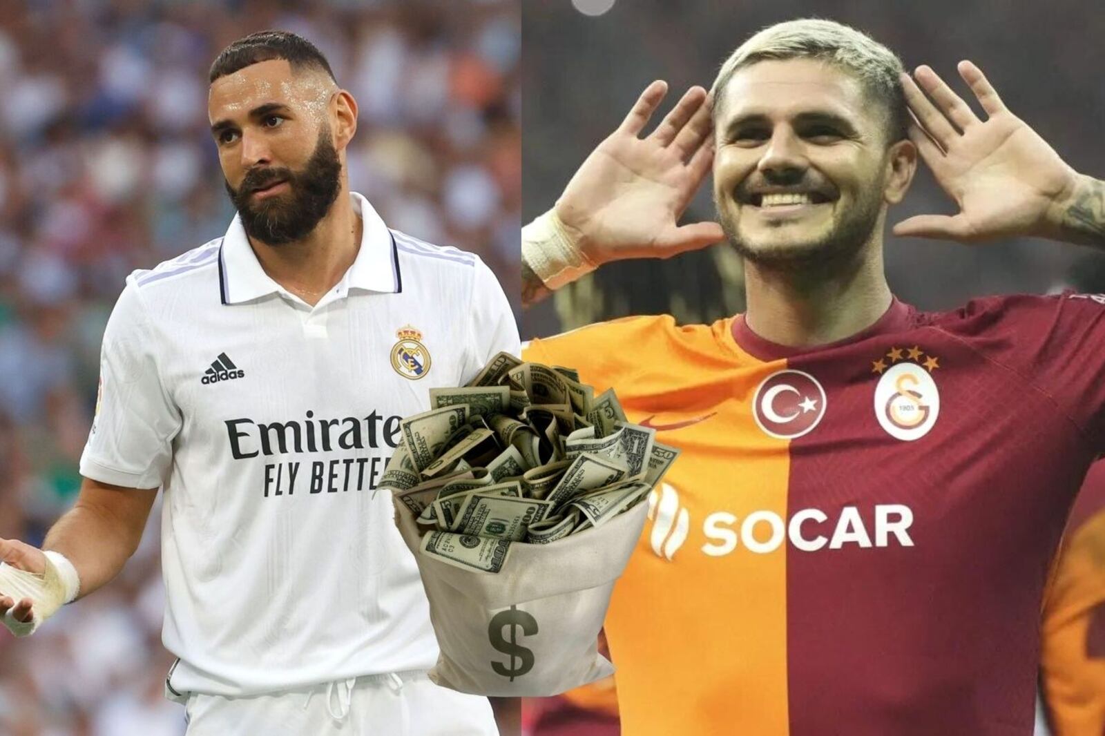 While Benzema earned 13 million, what Real Madrid could pay Icardi