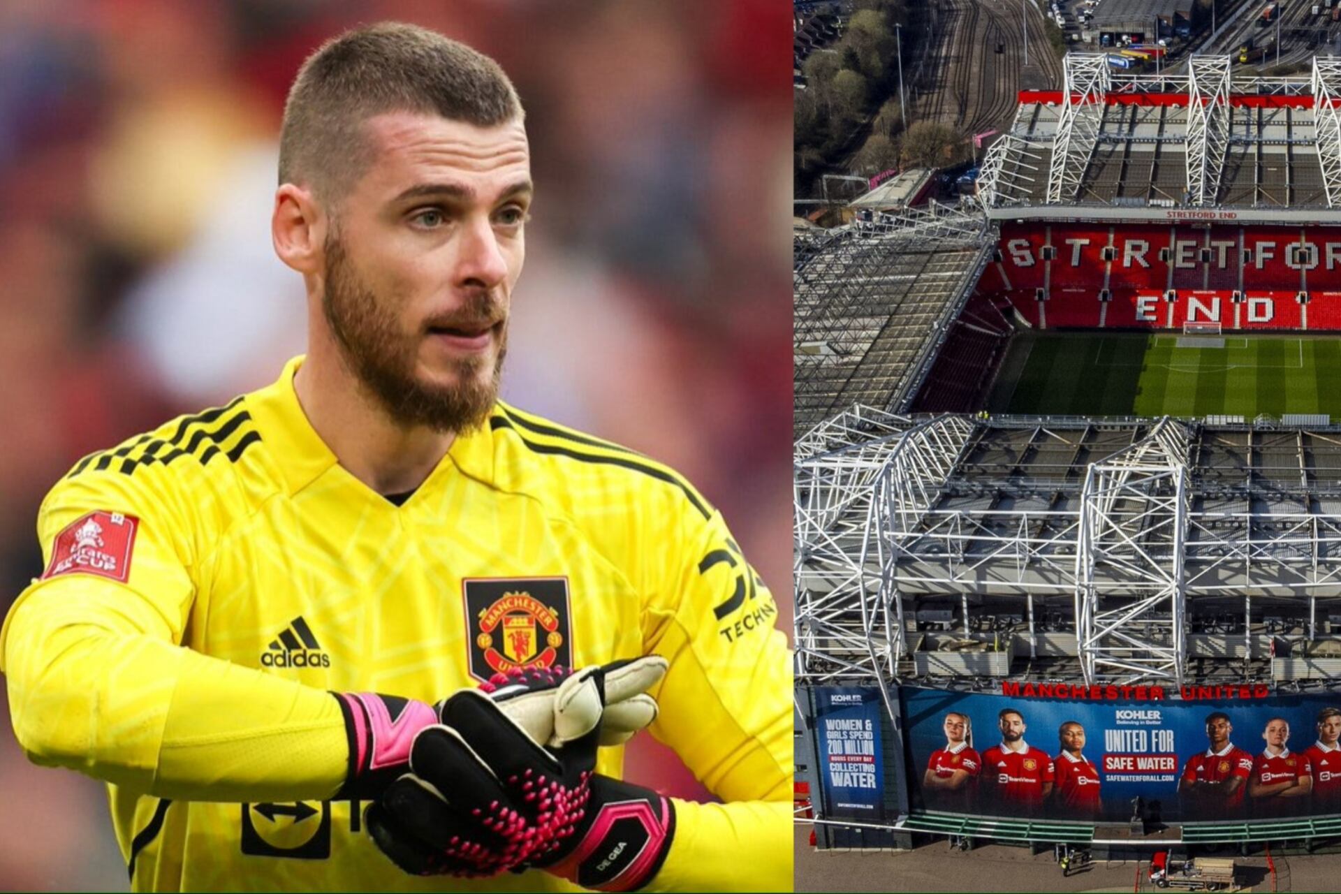 Not David De Gea, the former Manchester United player who decides to retire