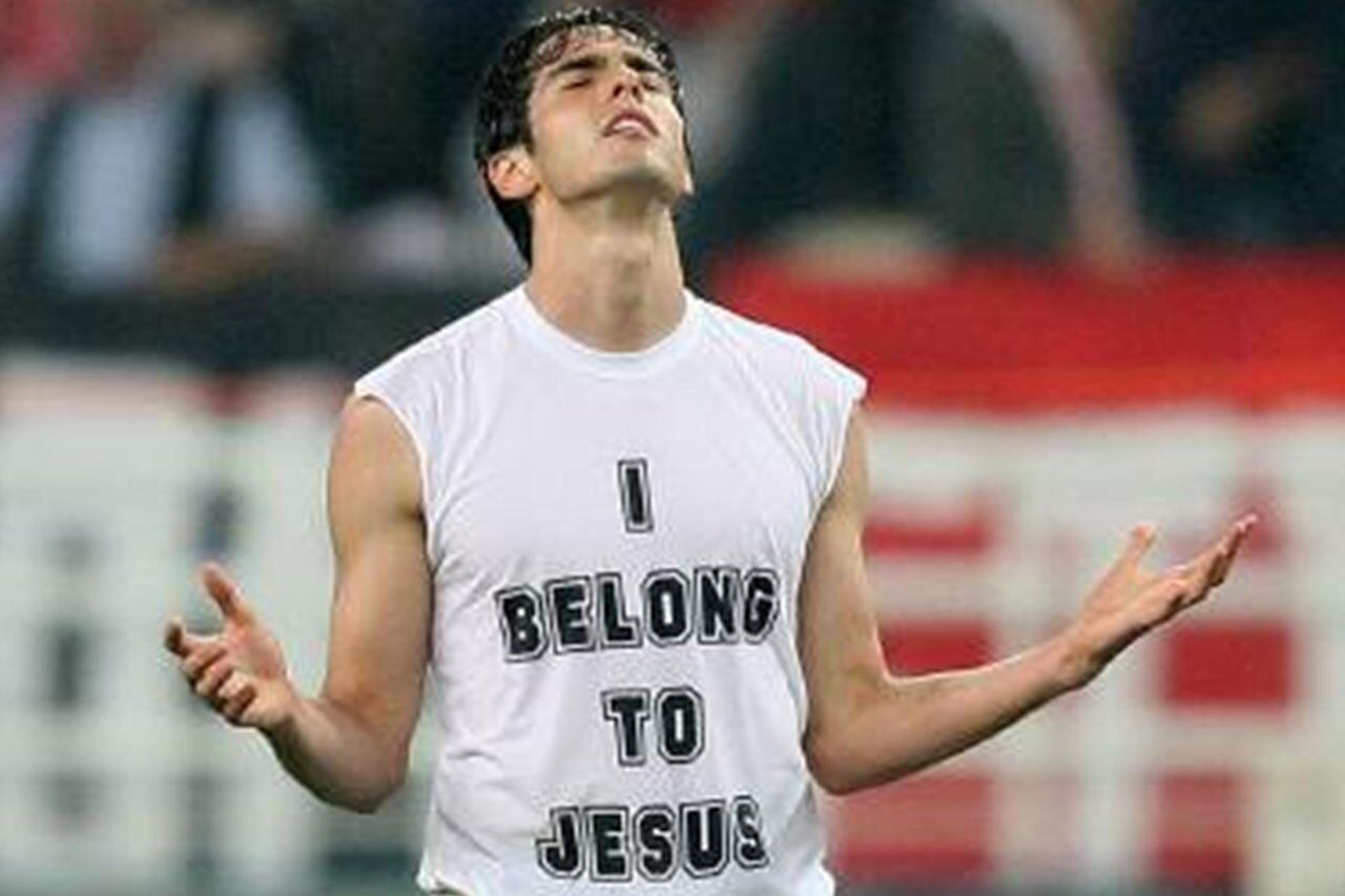 Kaka's "I belong to Jesus" amongst 3 iconic Goal Celebrations