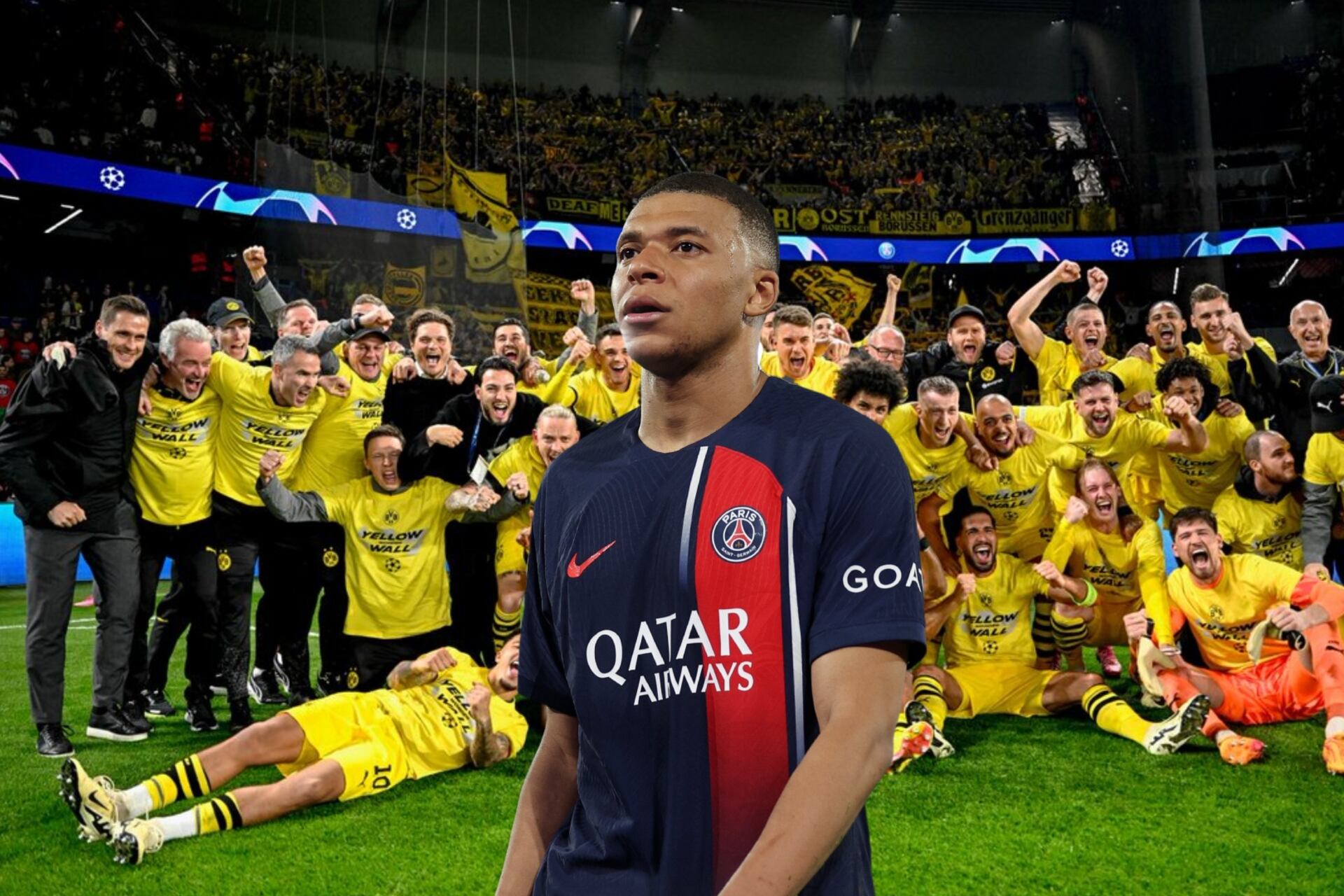 More than $2BN wasted by PSG, Mbappé says bye to Champions League and probably Paris while Dortmund is in the UCL final