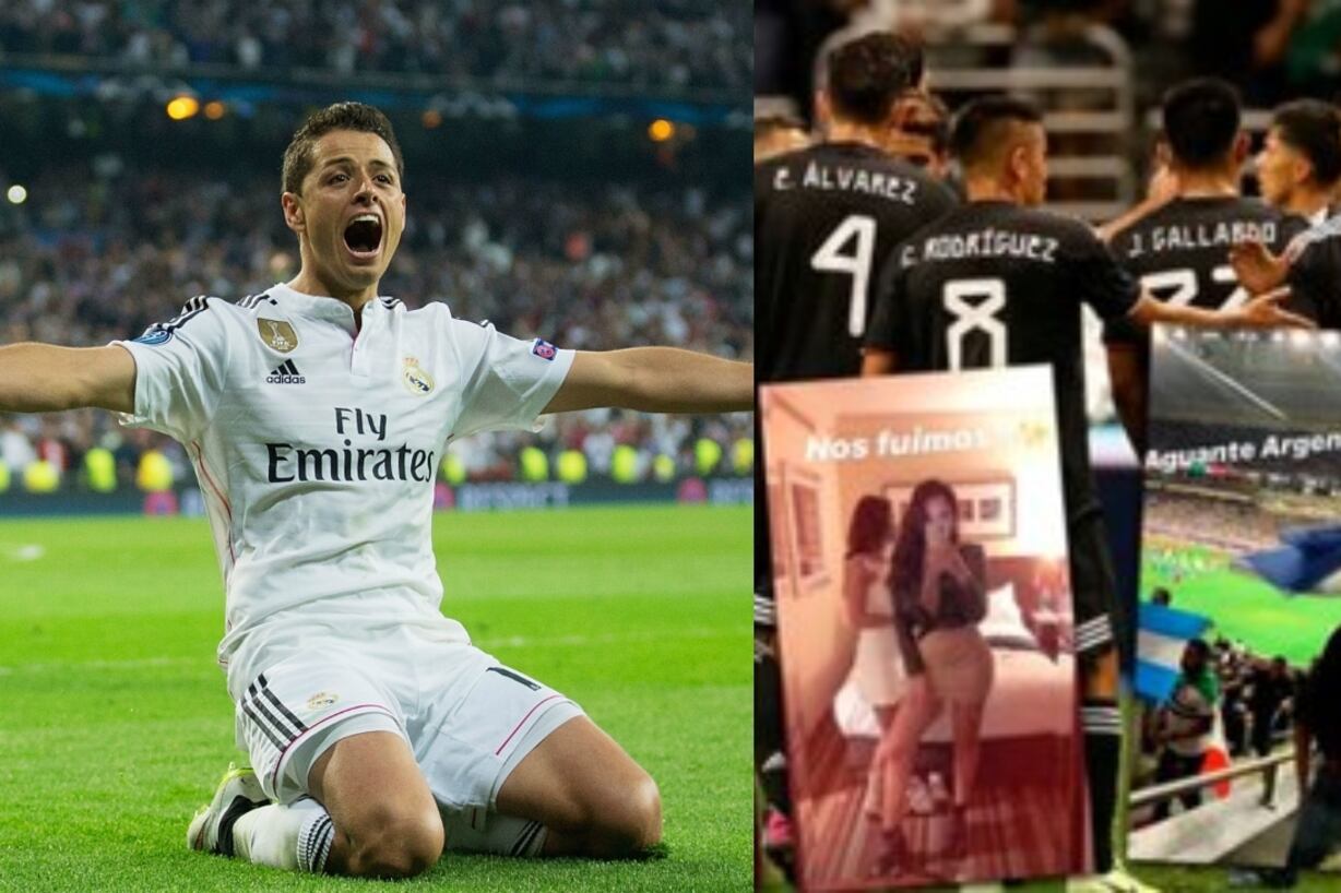 De marcar un gol histórico con el Madrid, el nuevo escándalo extra deportivo de Javier Hernández