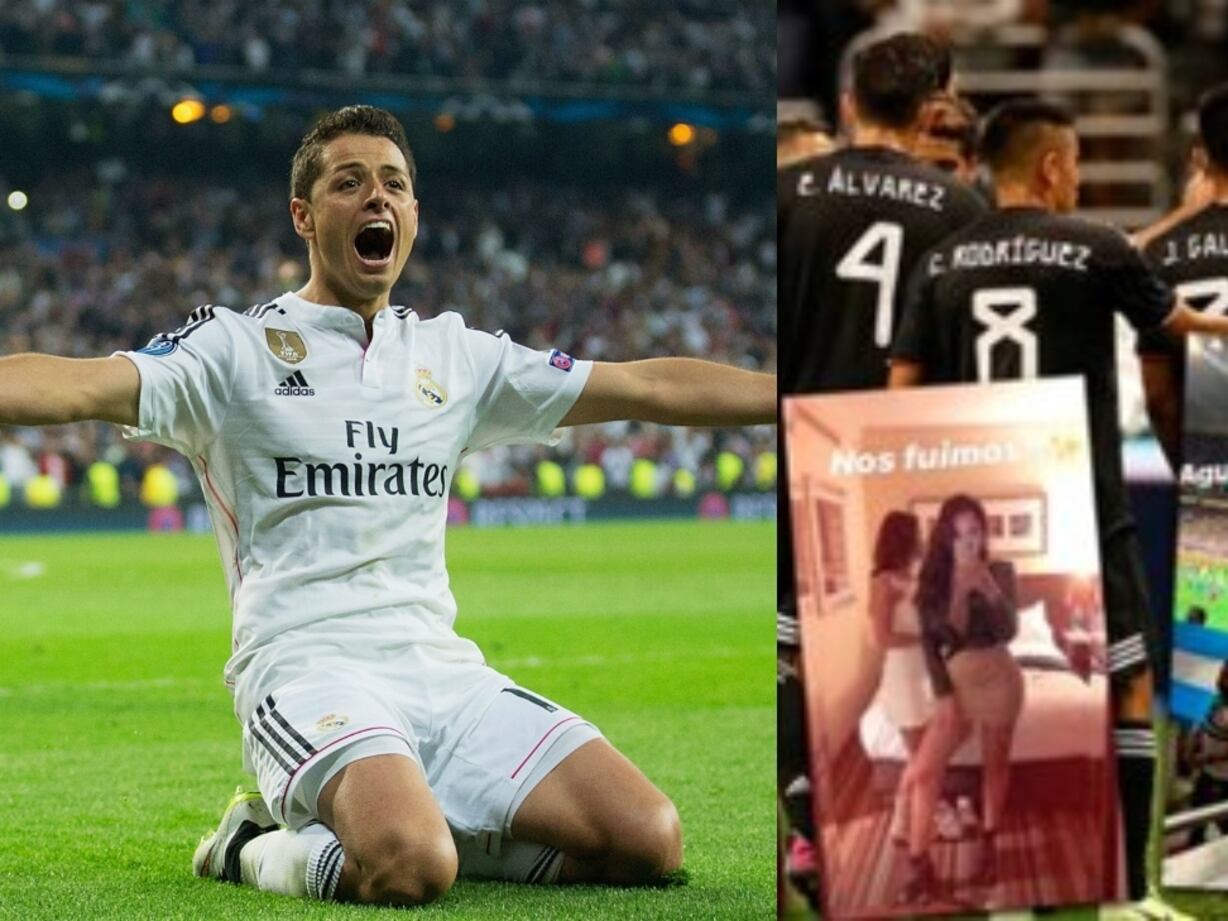 De marcar un gol histórico con el Madrid, el nuevo escándalo extra deportivo de Javier Hernández