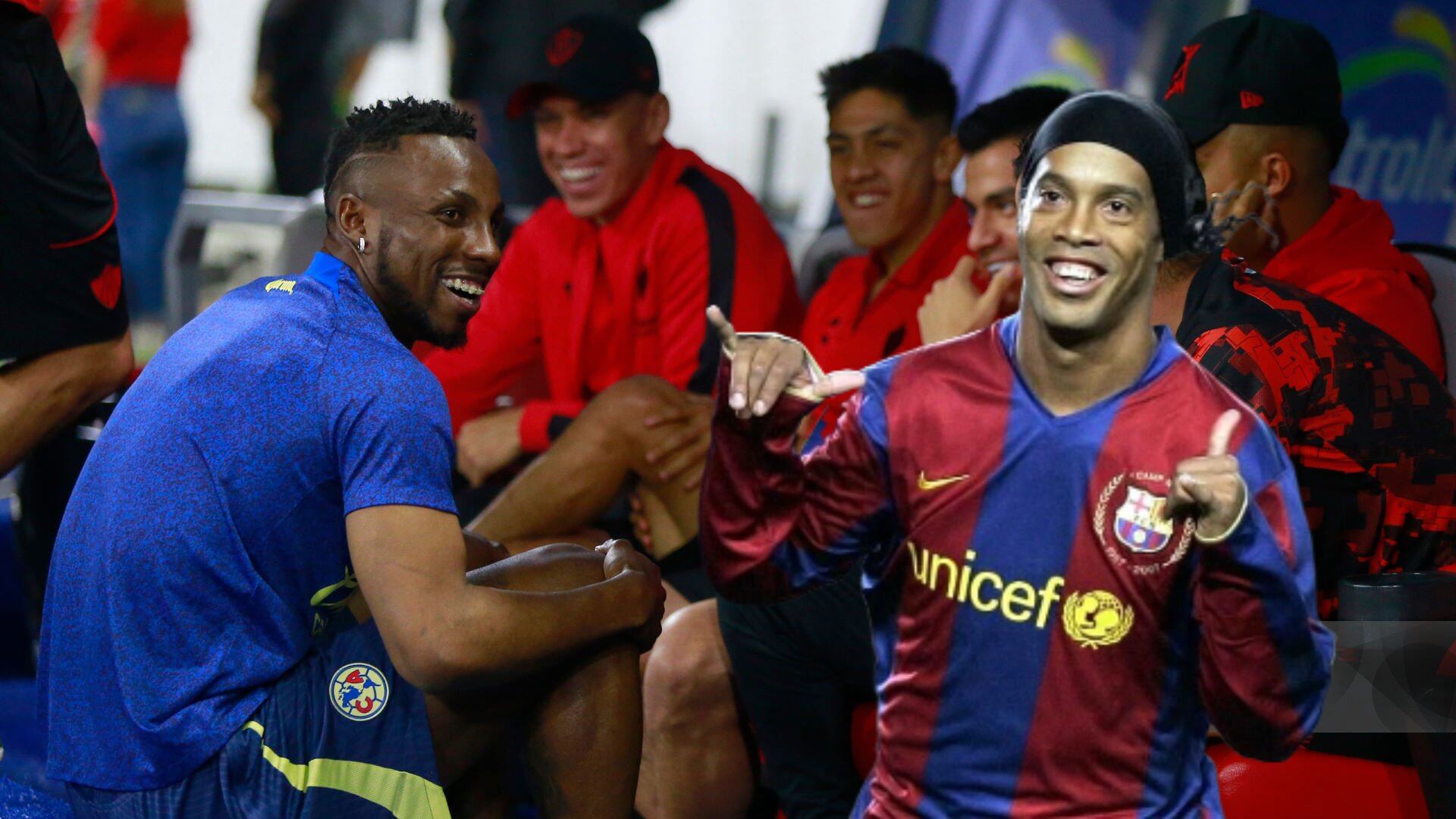 Ni a Ronaldinho en el Bernabéu, lo que hicieron los aficionados de Atlas tras el gol de Quiñones