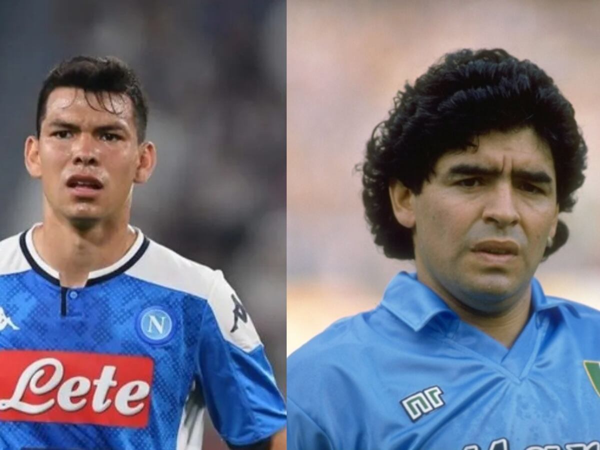 Hirving Lozano y el homenaje que le dio a Diego Maradona y que volvió locos a los hinchas del Napoli
