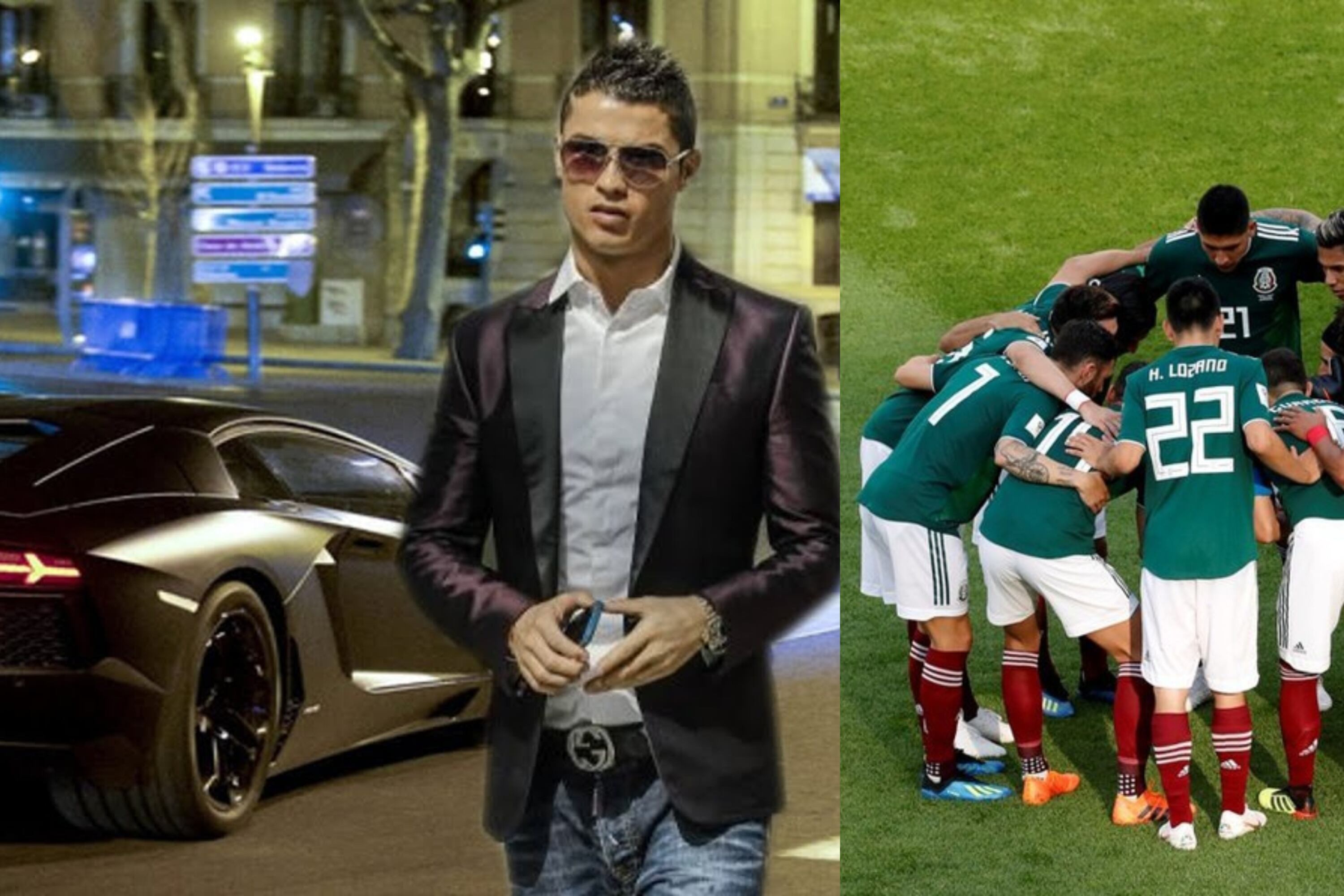 El jugador del Tri que sin tanto mérito tiene el mismo coche que Cristiano Ronaldo