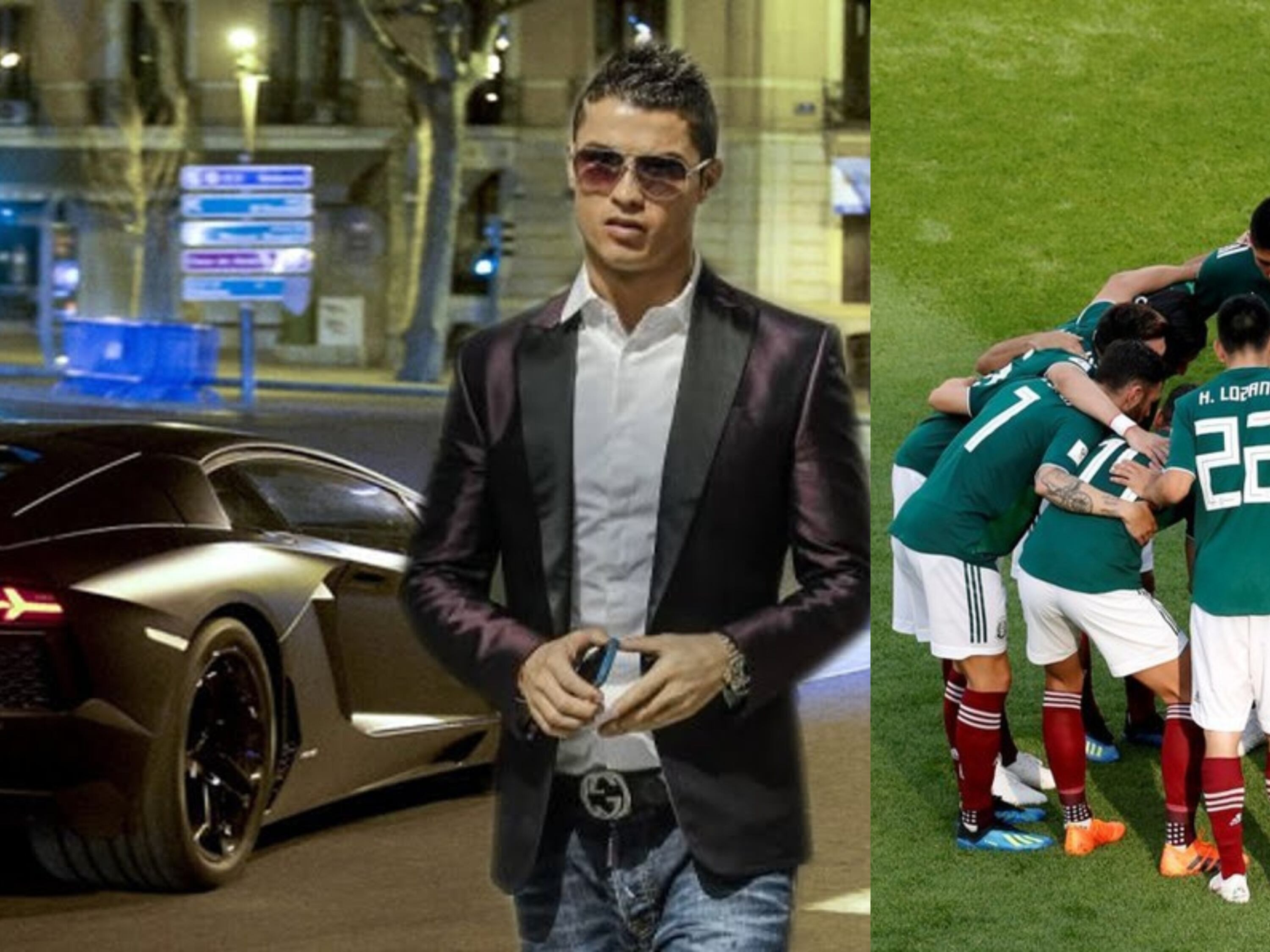El jugador del Tri que sin tanto mérito tiene el mismo coche que Cristiano Ronaldo