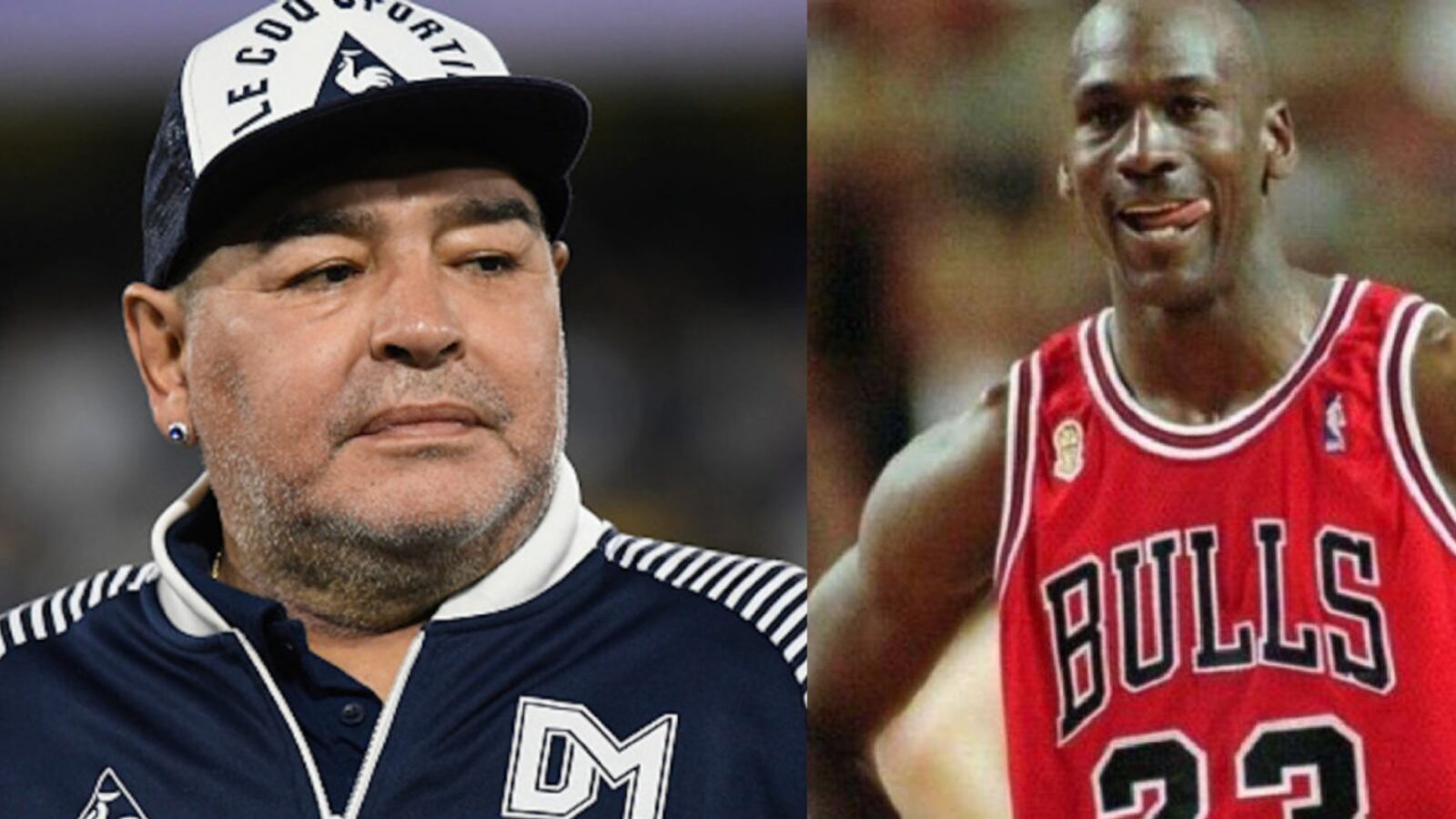 La furia de Diego Armando Maradona con Michael Jordan
