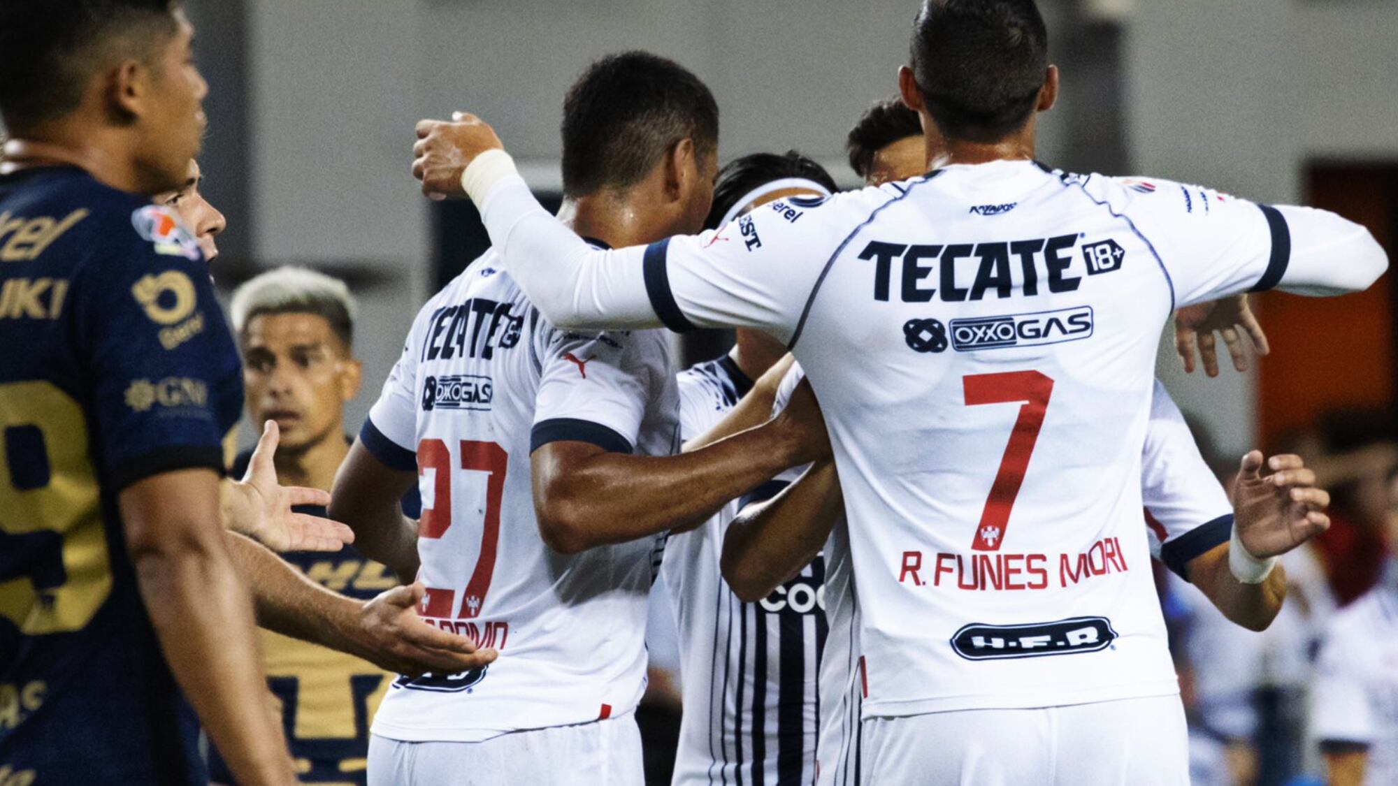 Monterrey vs Pumas UNAM amistoso 2022 Liga MX, goles, resumen y resultado