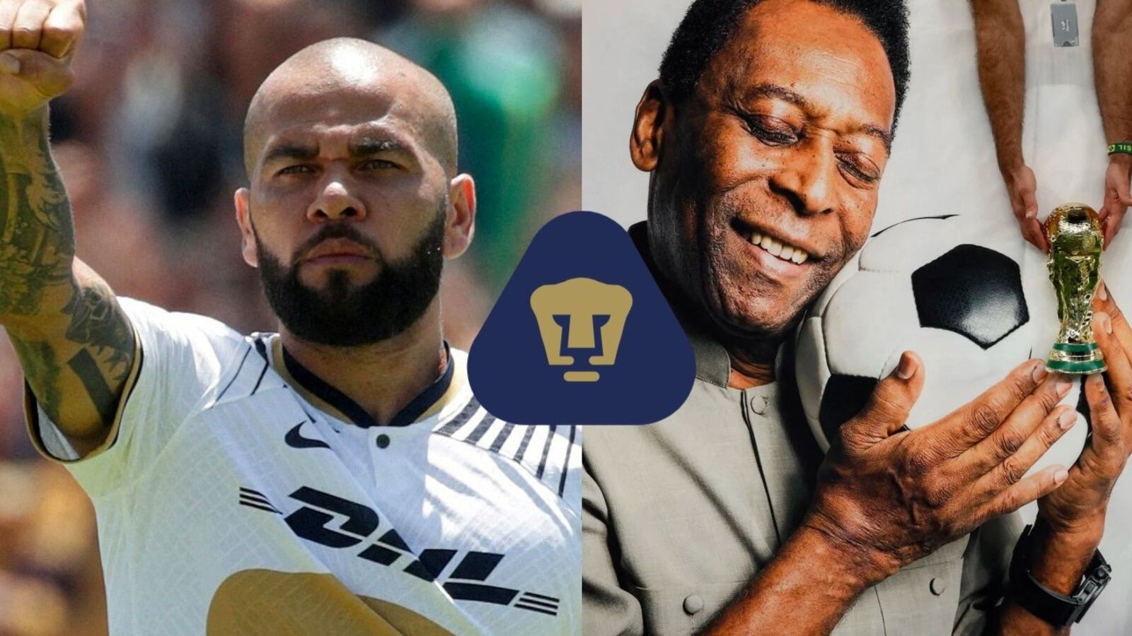Pumas y el increíble homenaje a Pelé ante Juárez que da la vuelta al mundo