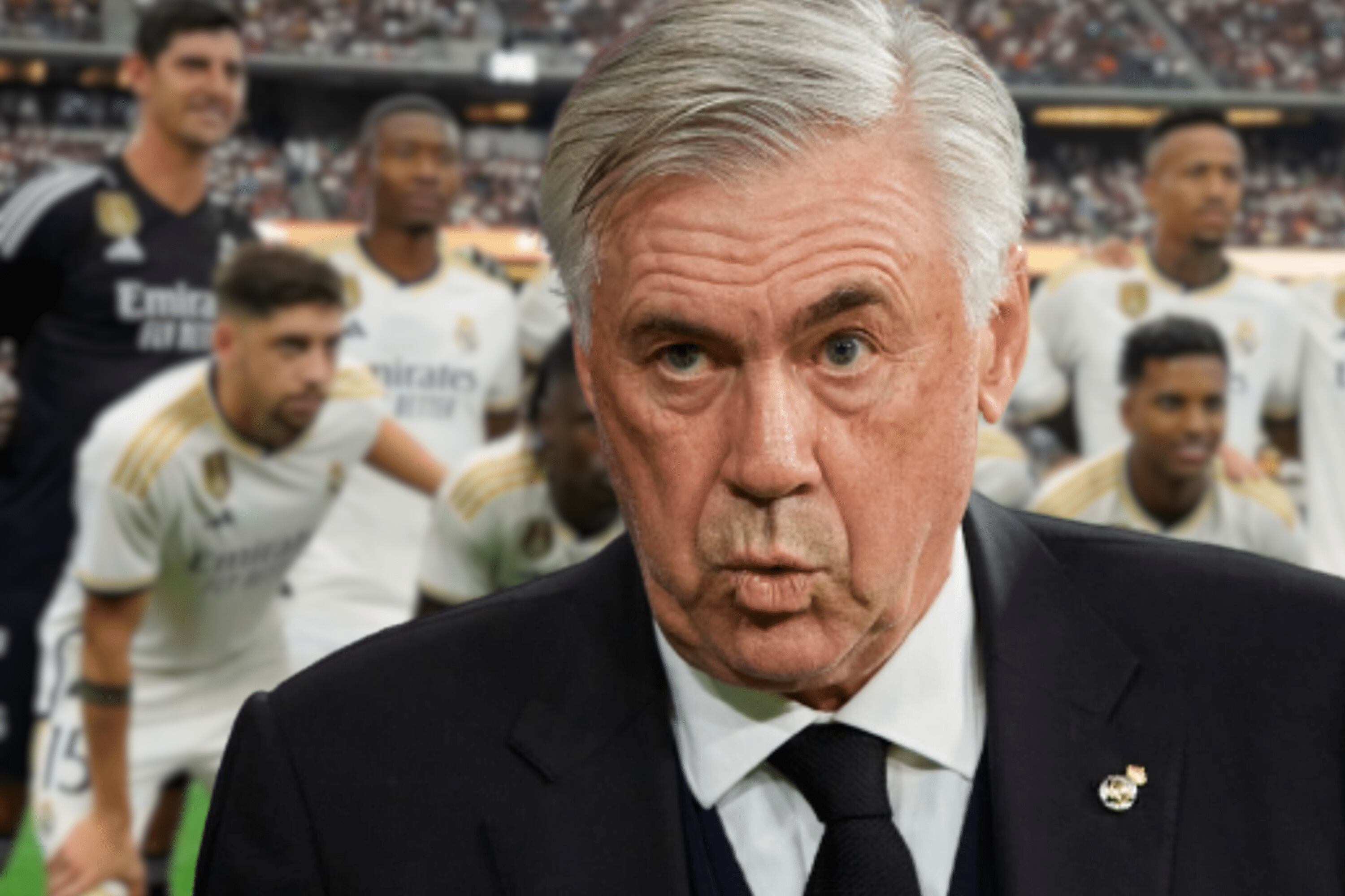 Se filtró el equipo que pondrá Carlo Ancelotti para el debut de Real Madrid