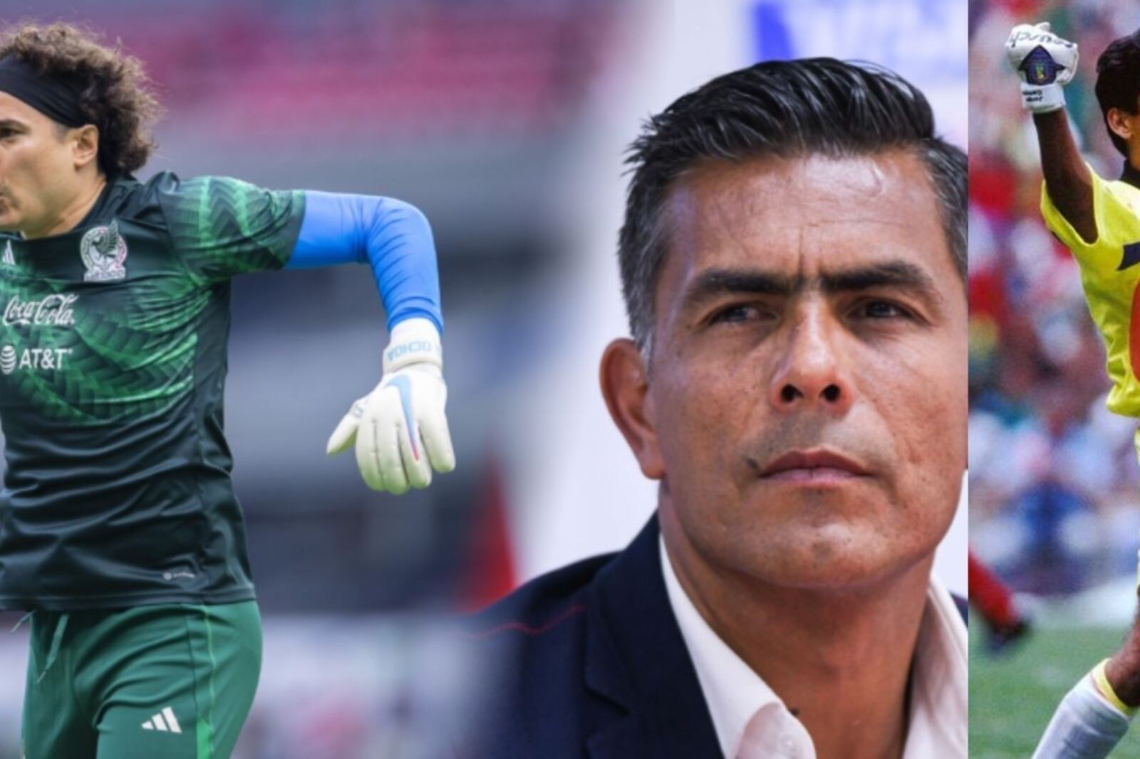 Oswaldo Sánchez and Jorge Campos give Guillermo Ochoa a great lesson in humility