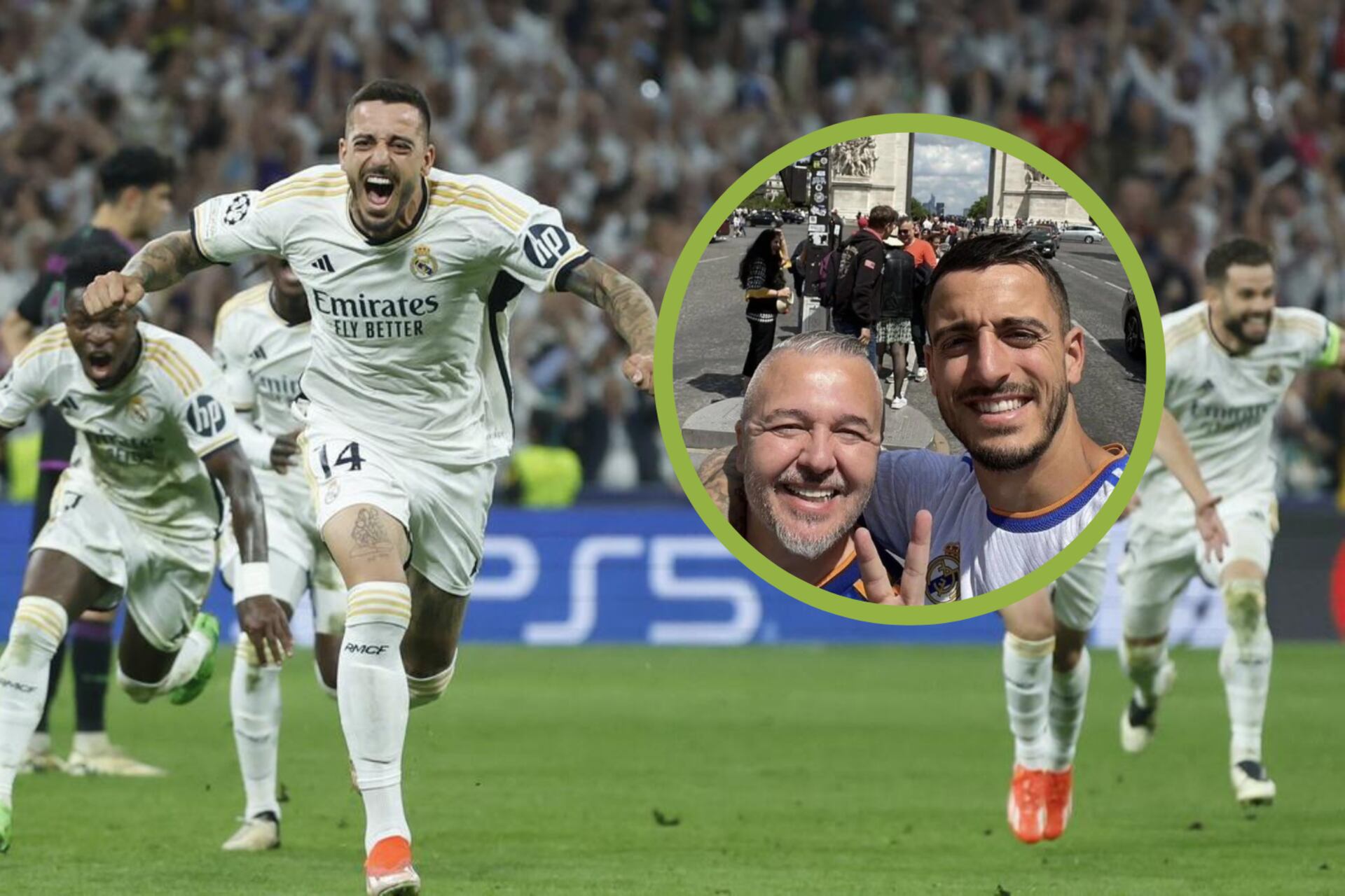 Cuando pagaba para ver al Madrid, el posteo de Joselu que se hizo viral tras su doblete
