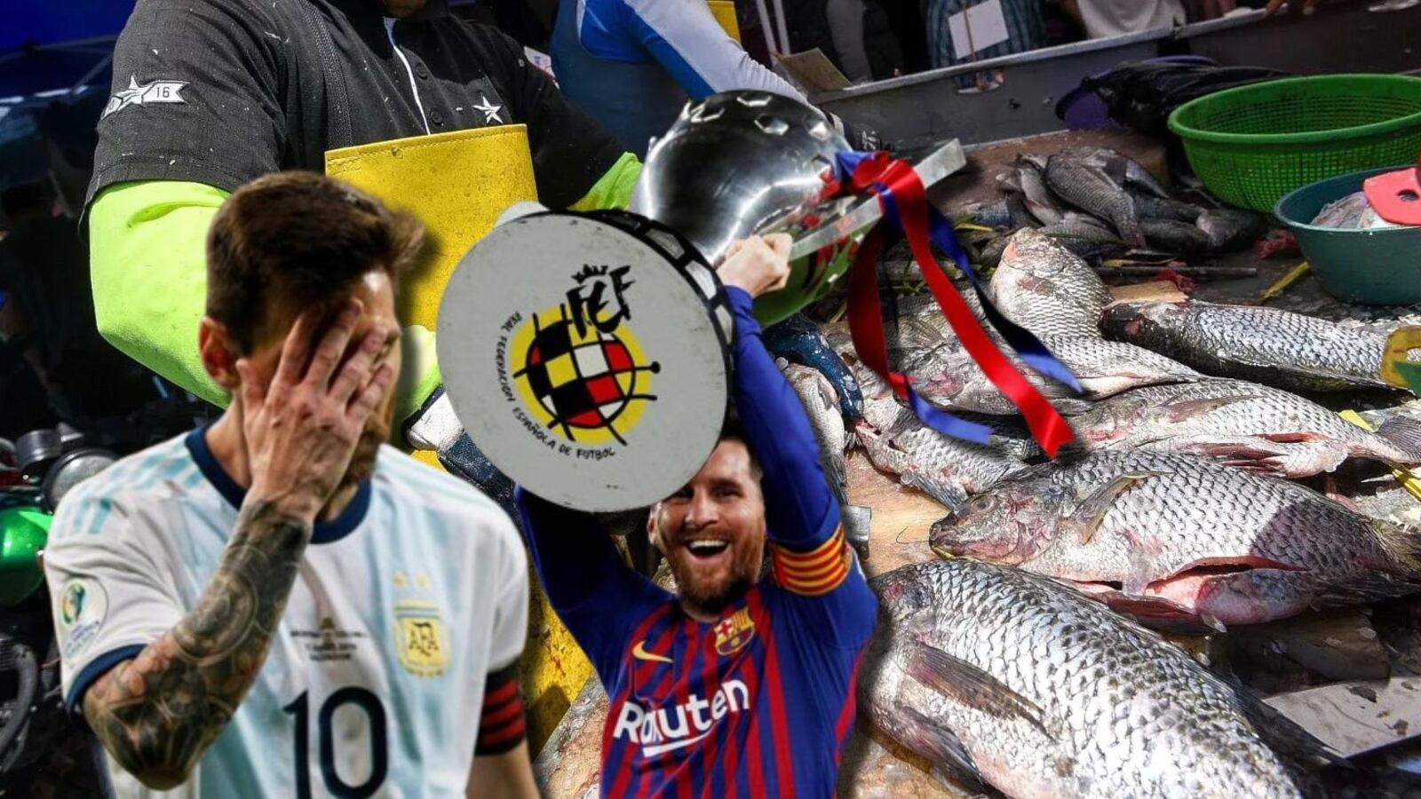 Pasó de vender pescado, a ser campeón con Messi en Barça y luego hacerlo llorar
