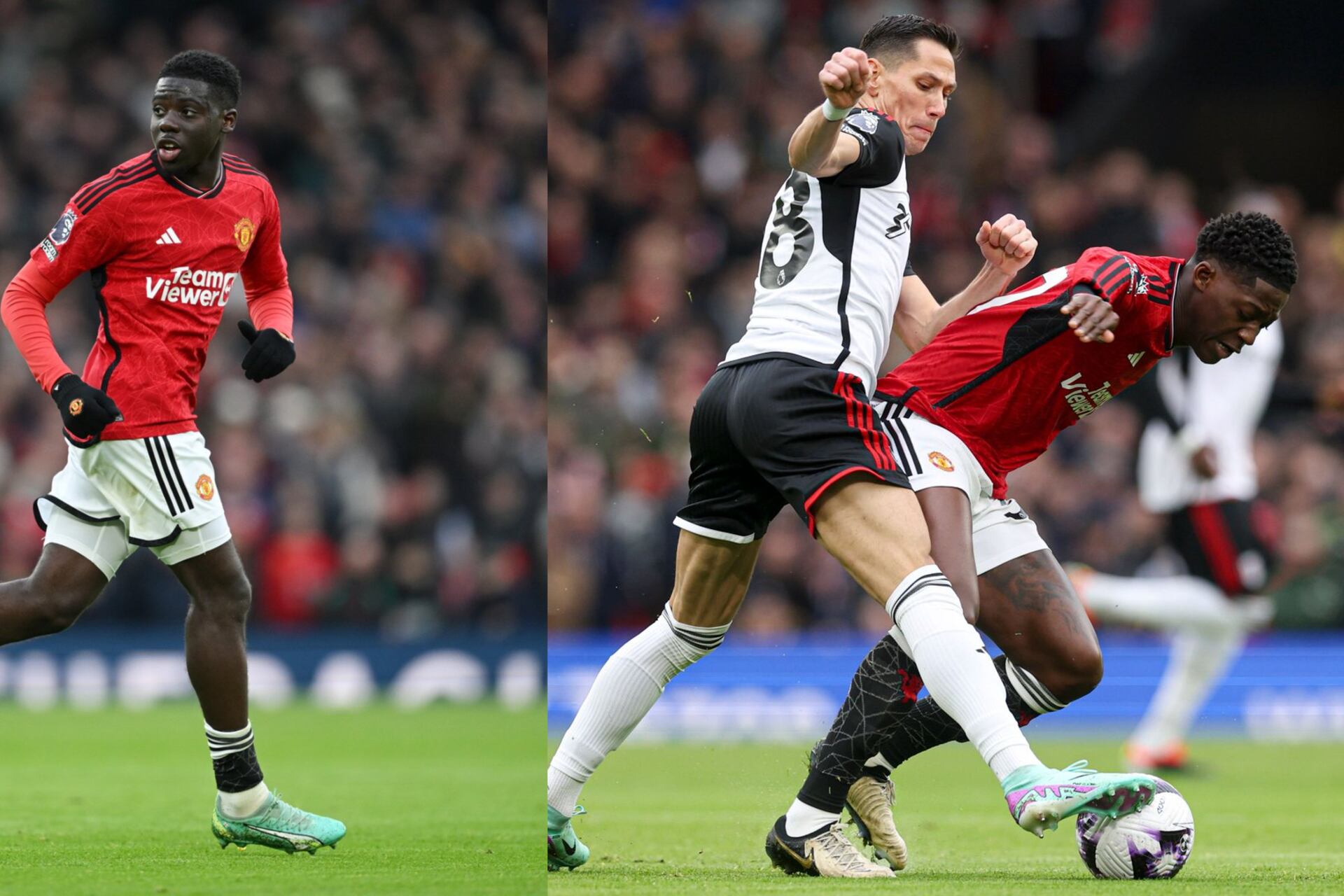 No goals as it stays 0-0 at Old Trafford between Man United and Fulham