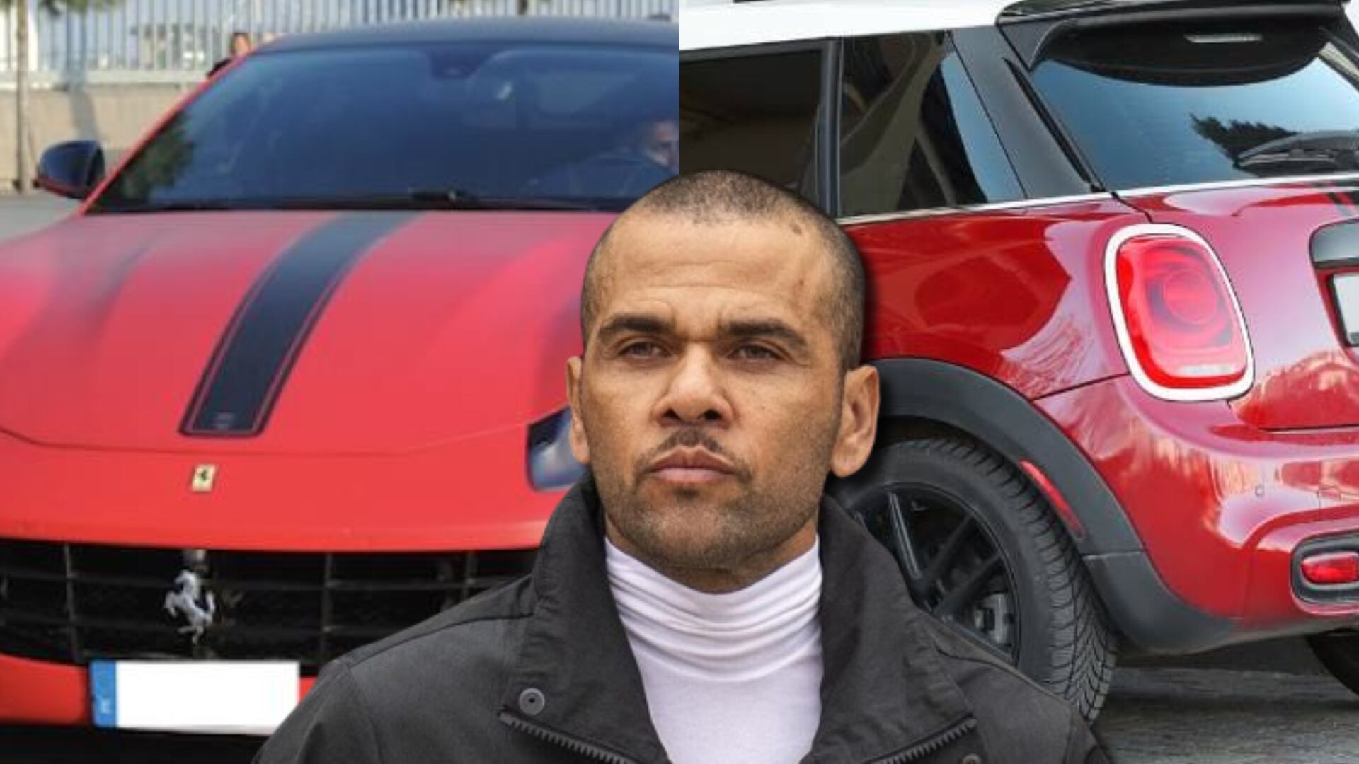De conducir uno de 300 mil, ahora Alves salió de prisión y tiene un coche de 37 mil
