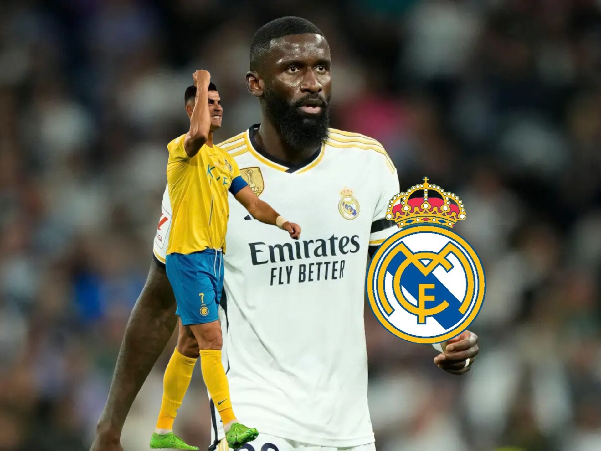 (PHOTO) This is how Cristiano reacted to Rudiger's comments about CR7's stance at Real Madrid