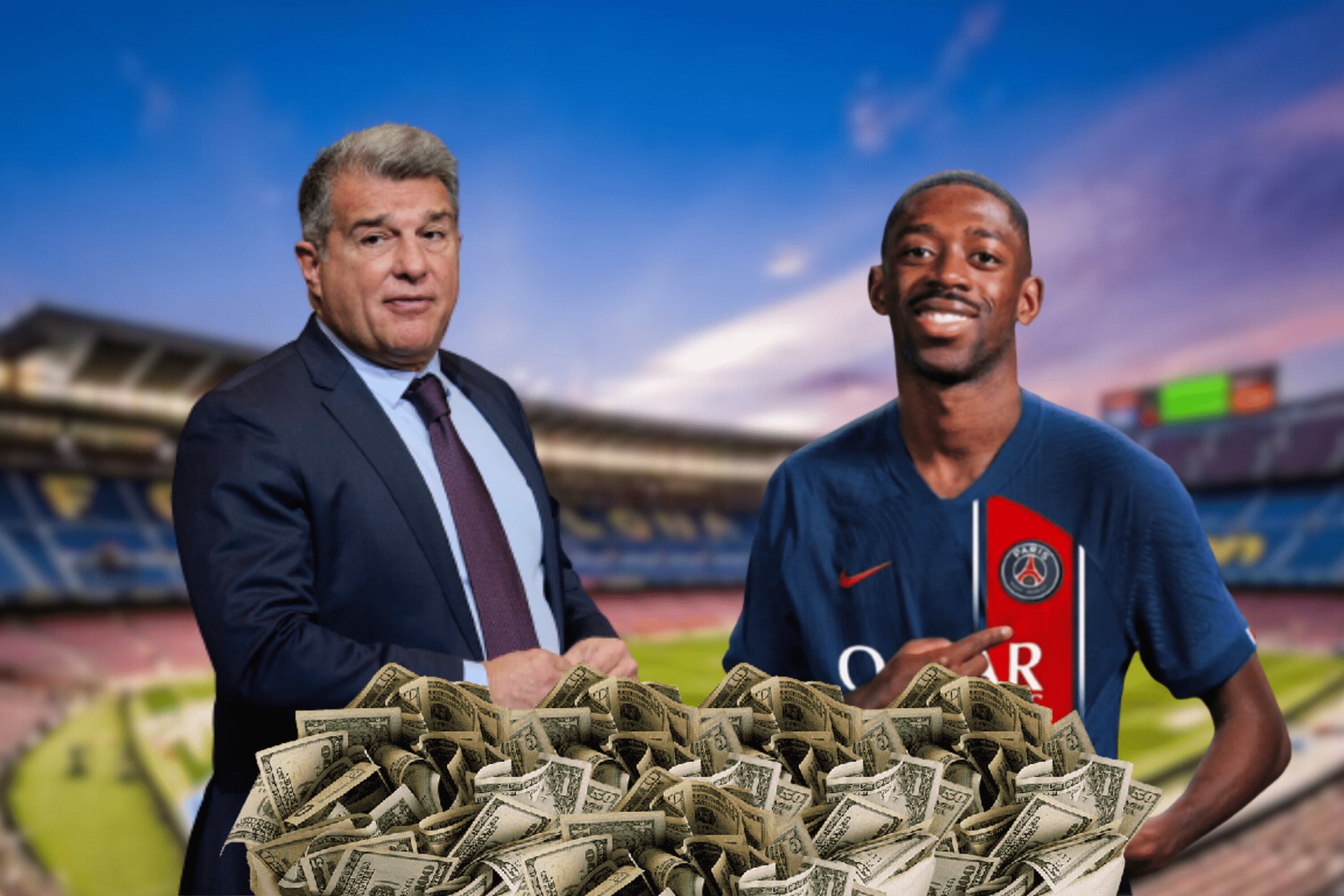 ¿Cuánto dinero recibió finalmente el FC Barcelona por Ousmane Dembélé?