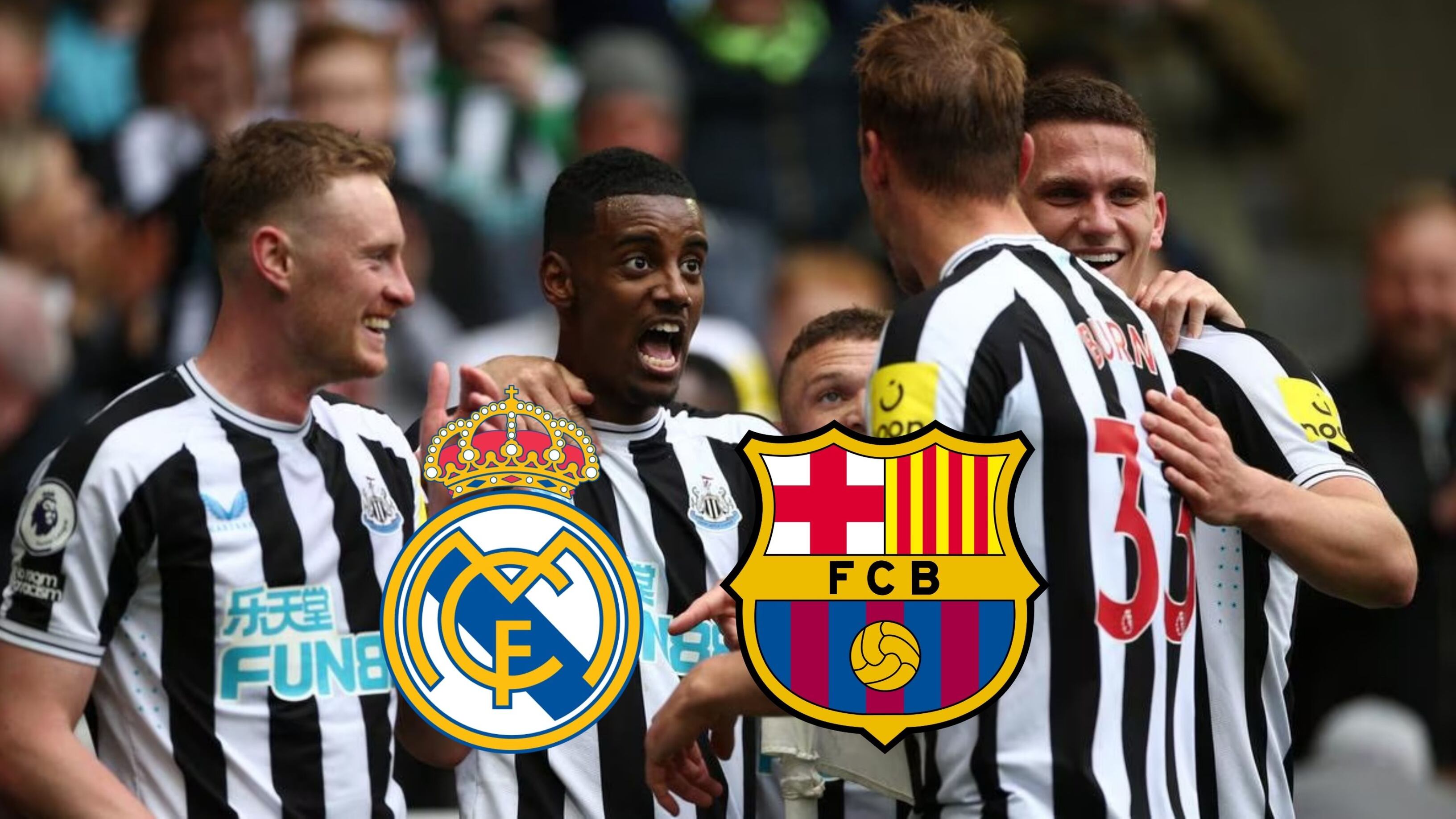Se lo pelean el Barça y el Madrid, pero Newcastle tiene la billetera necesaria