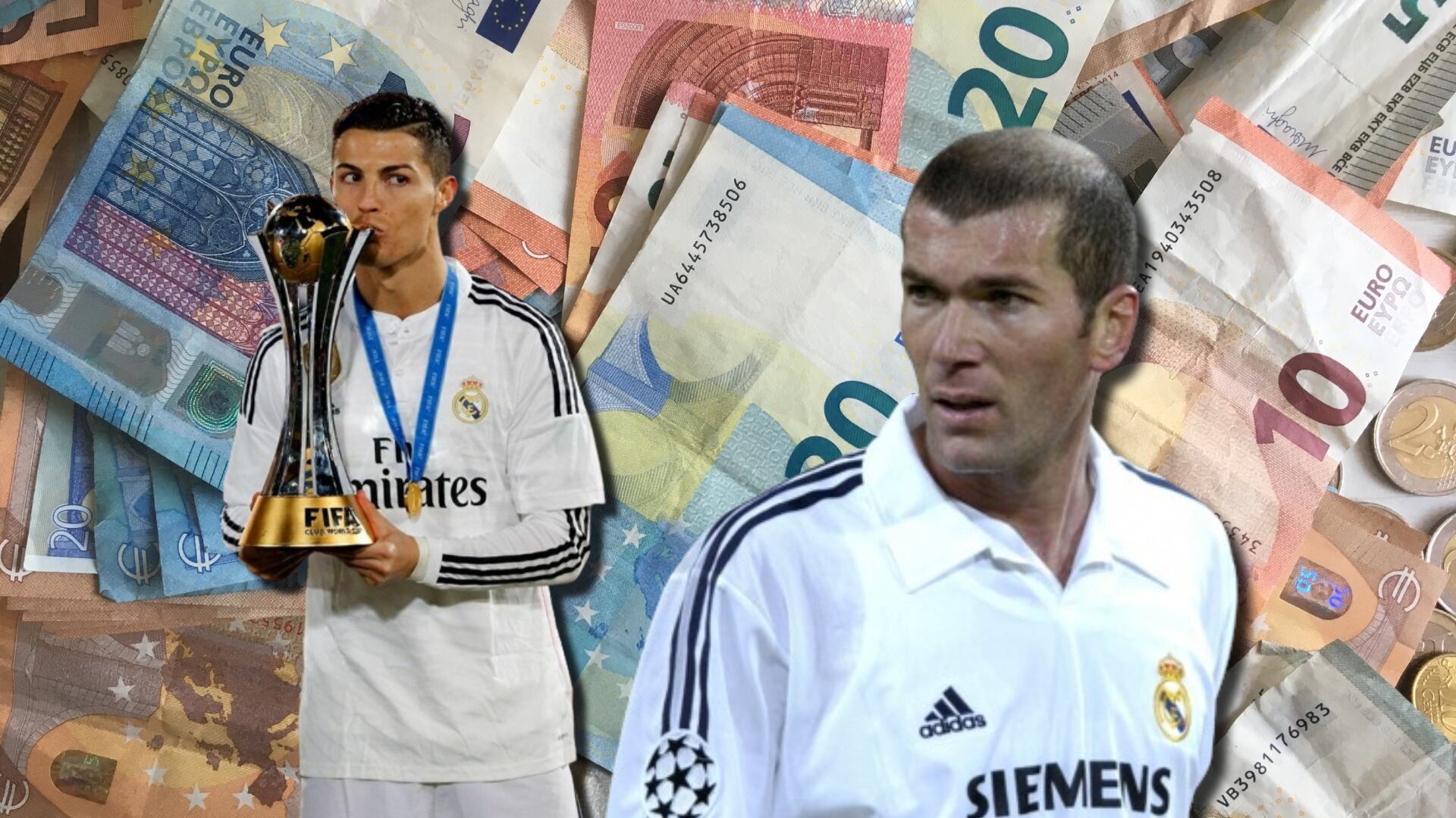 Mientras Cristiano Ronaldo compró libros, esto hizo Zidane con su primer salario
