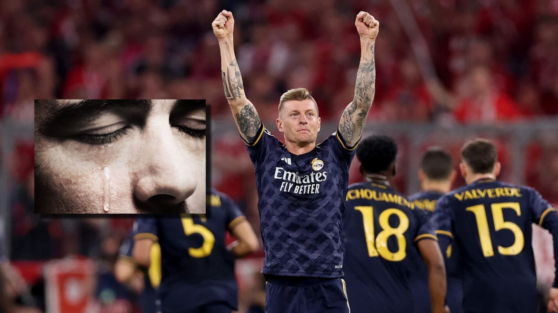 El jugador del Madrid que casi rompe en llanto al saber que Kroos se retirará