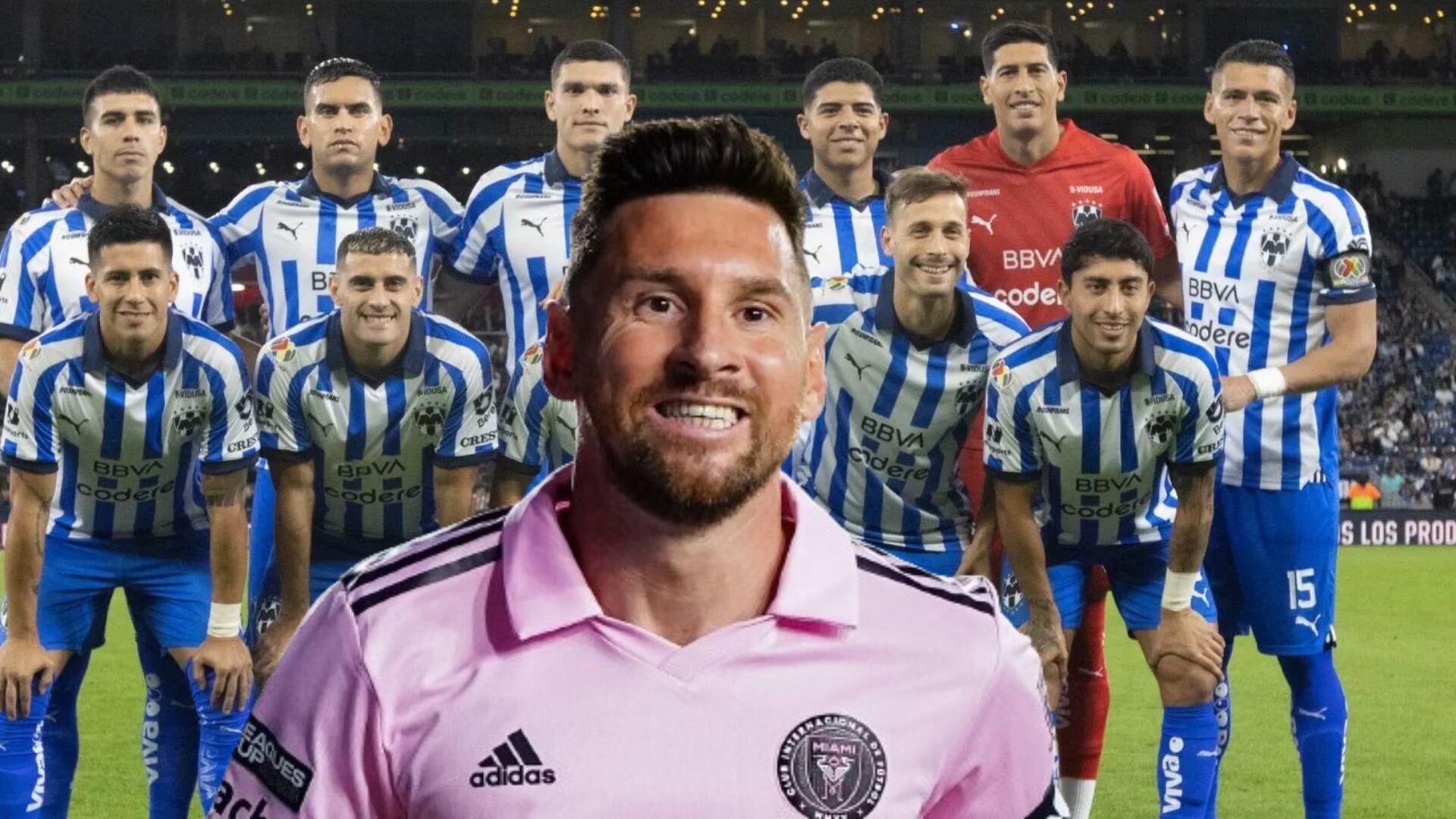 Ni bien juegan contra Inter Miami, el de Rayados que apareció con Messi, sorprende