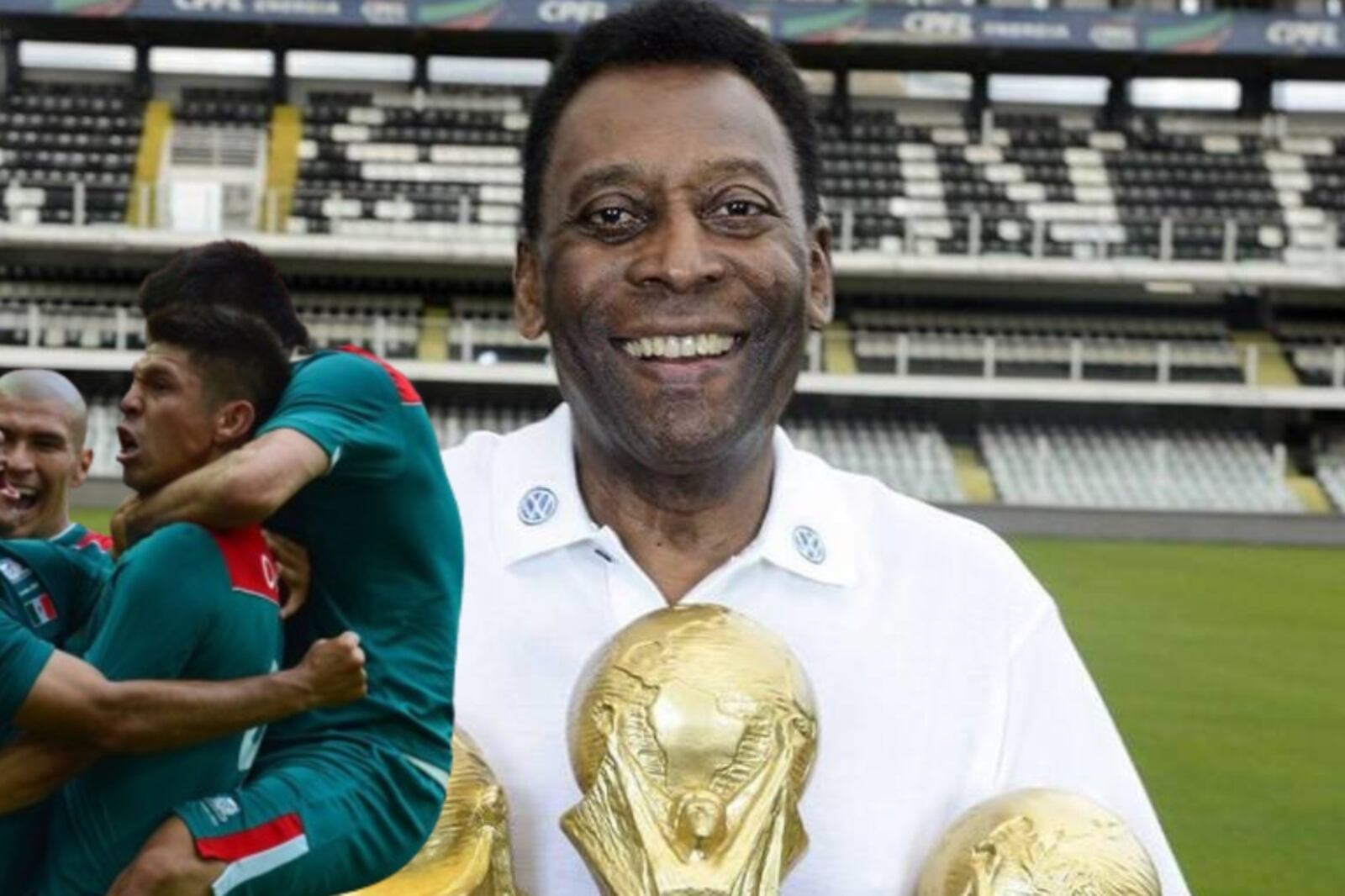 Bailó a la Brasil en una final con el Tri, ahora revela habérsela mentado a Pelé