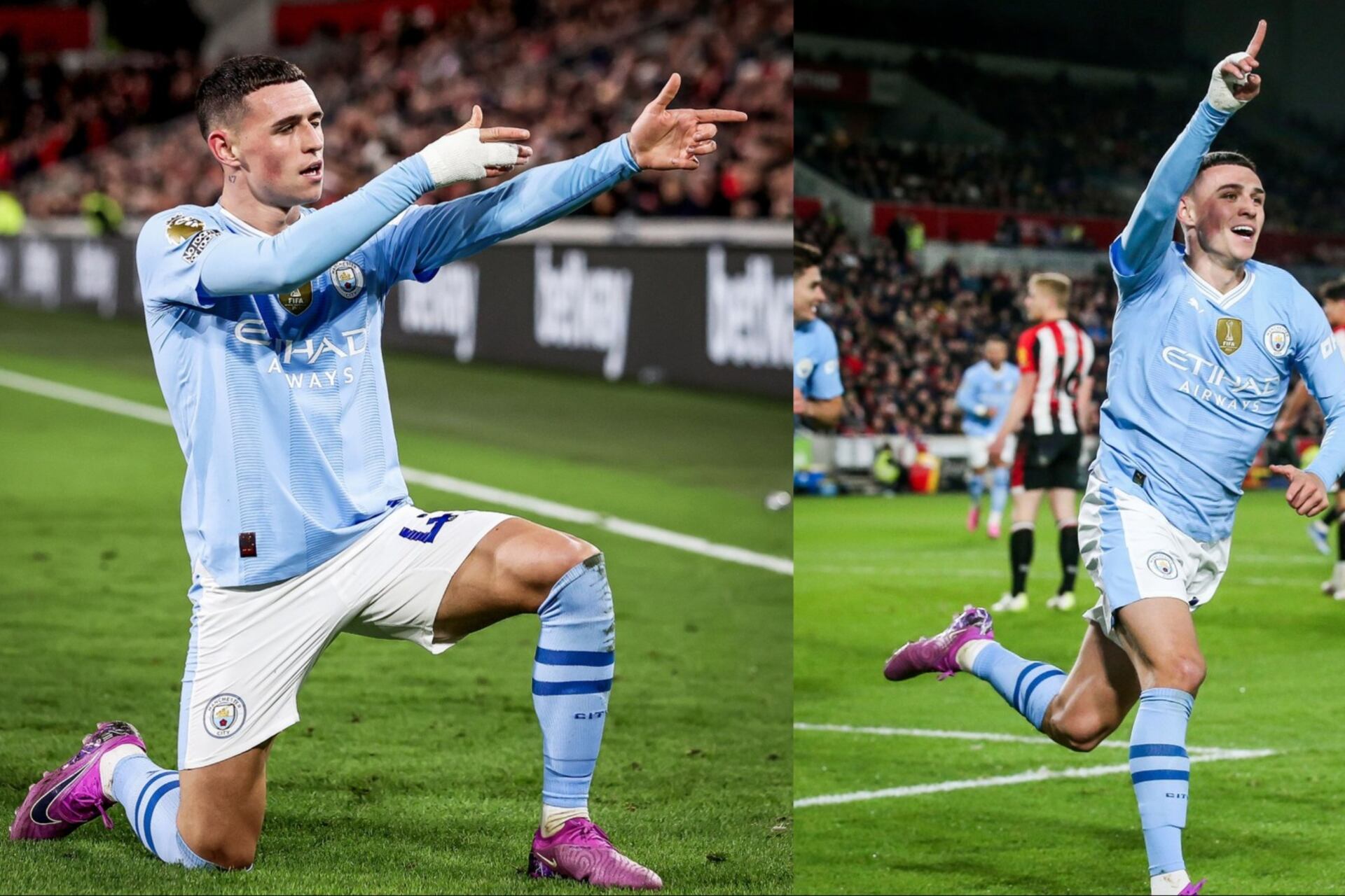 Starboy! Phil Foden scores a hattrick to give Man City a 3-1 win vs Brentford