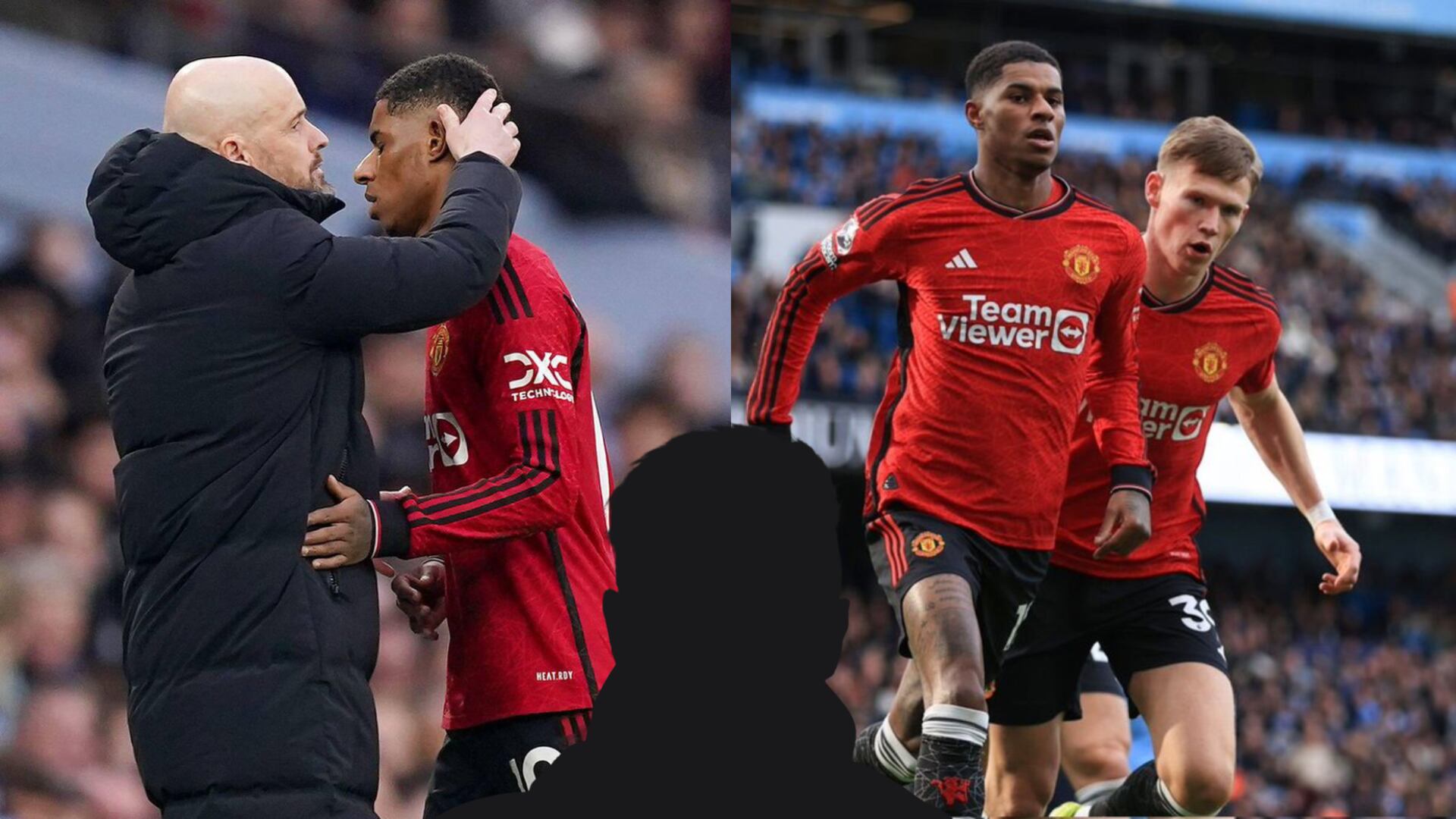 Ten Hag defends Marcus Rashford from these words from Manchester United legend