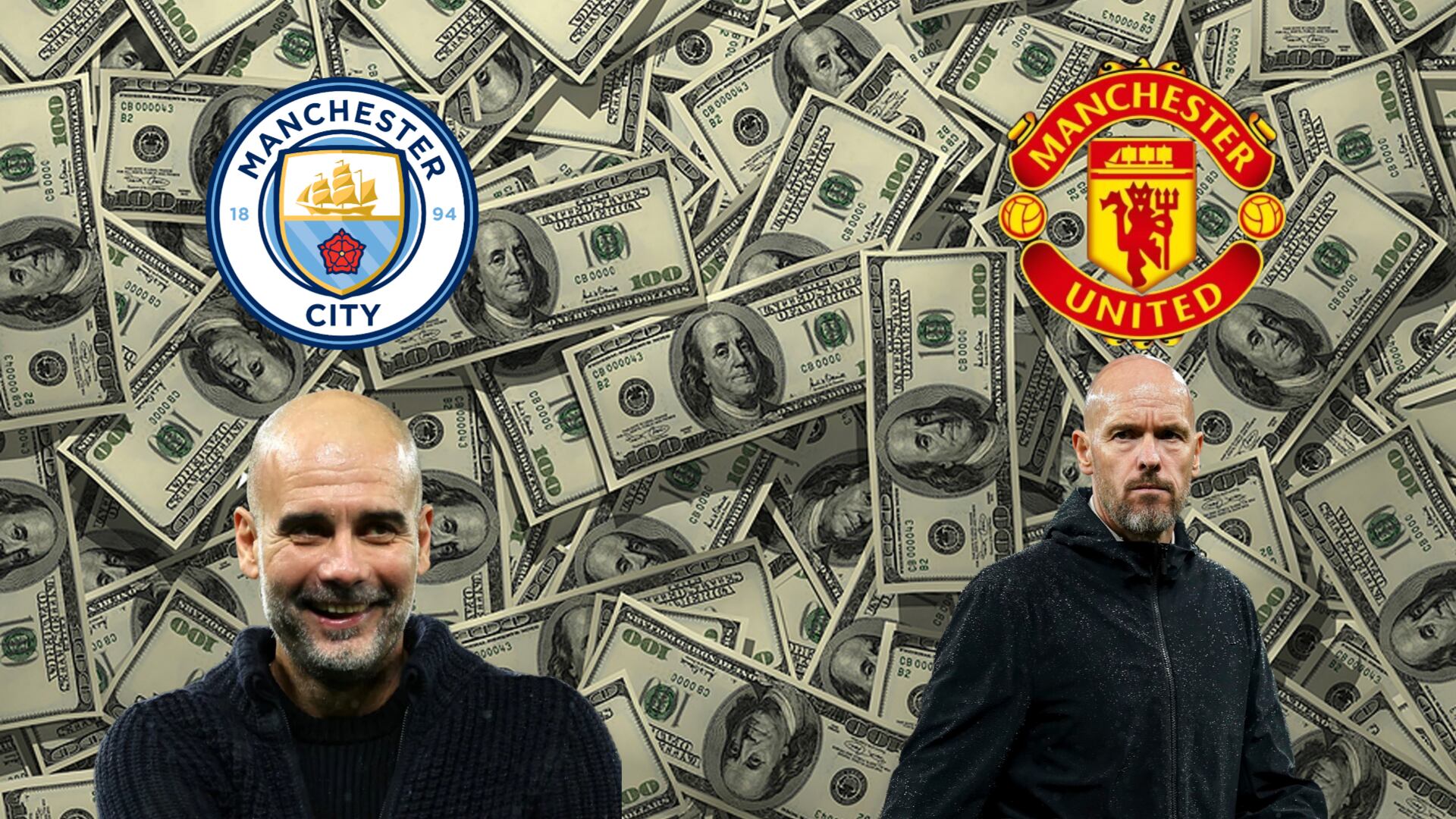 While Manchester City's revenue is $6.2BN, this is Manchester United's revenue