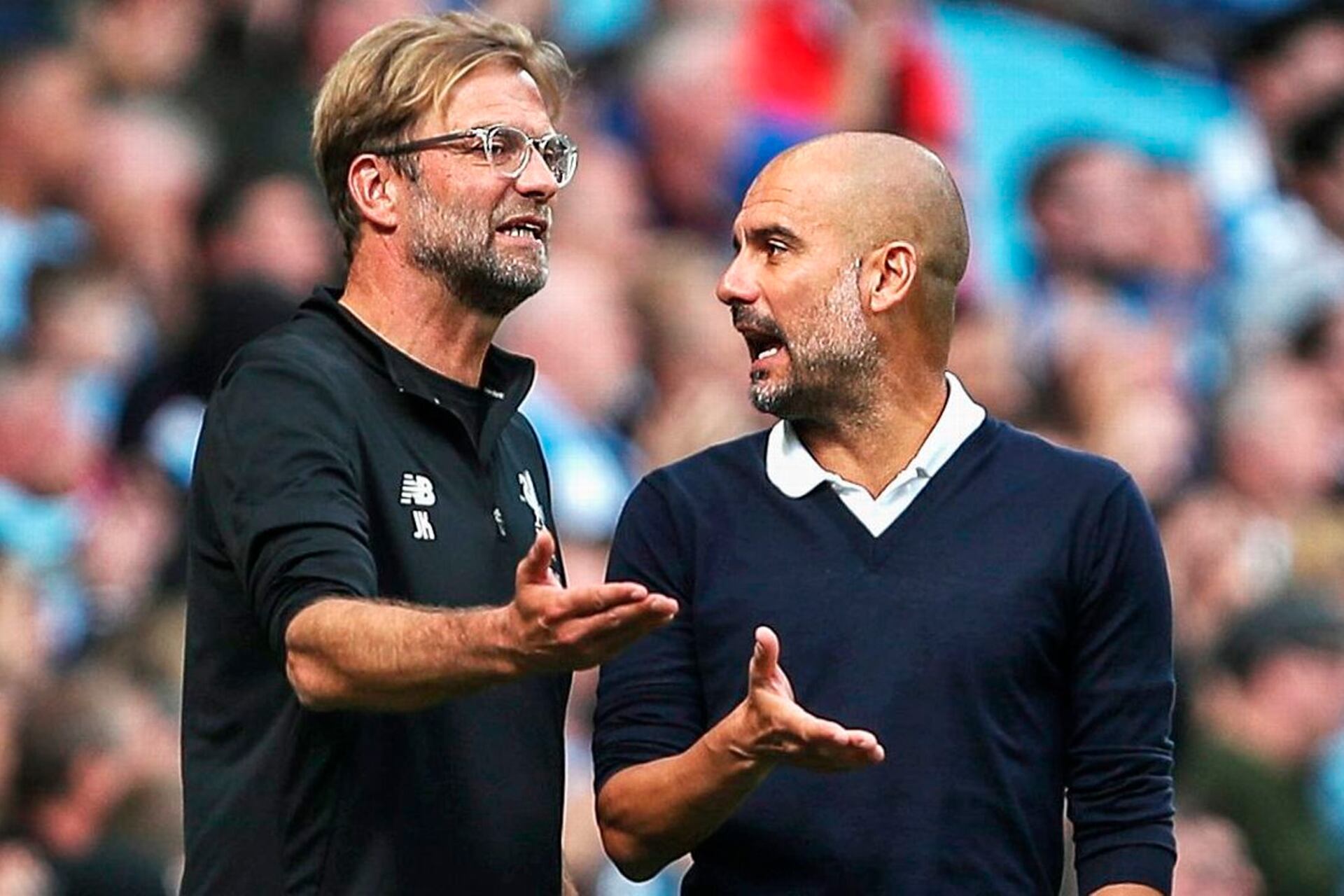 They are not taken by surprise, Klopp attentive to Guardiola's movements