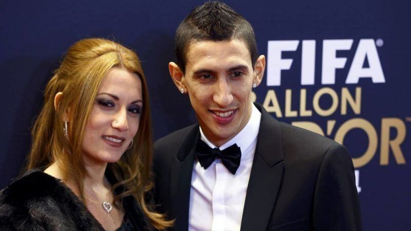 La mujer de Ángel Di María quiere que su marido juegue en Real Madrid
