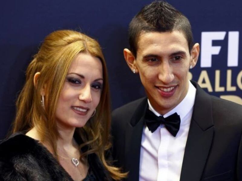 La mujer de Ángel Di María quiere que su marido juegue en Real Madrid