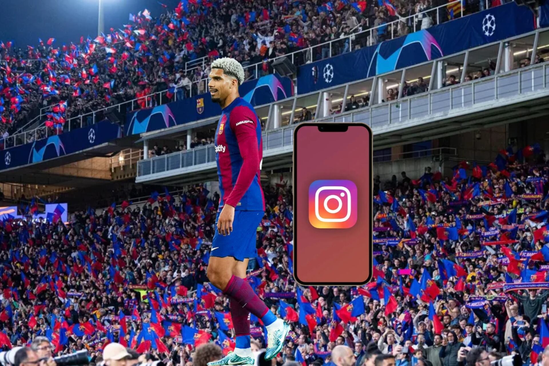 Barcelona's fans insulted him on Instagram, Araujo couldn't handle it and answered everyone, will he stay at Barca?