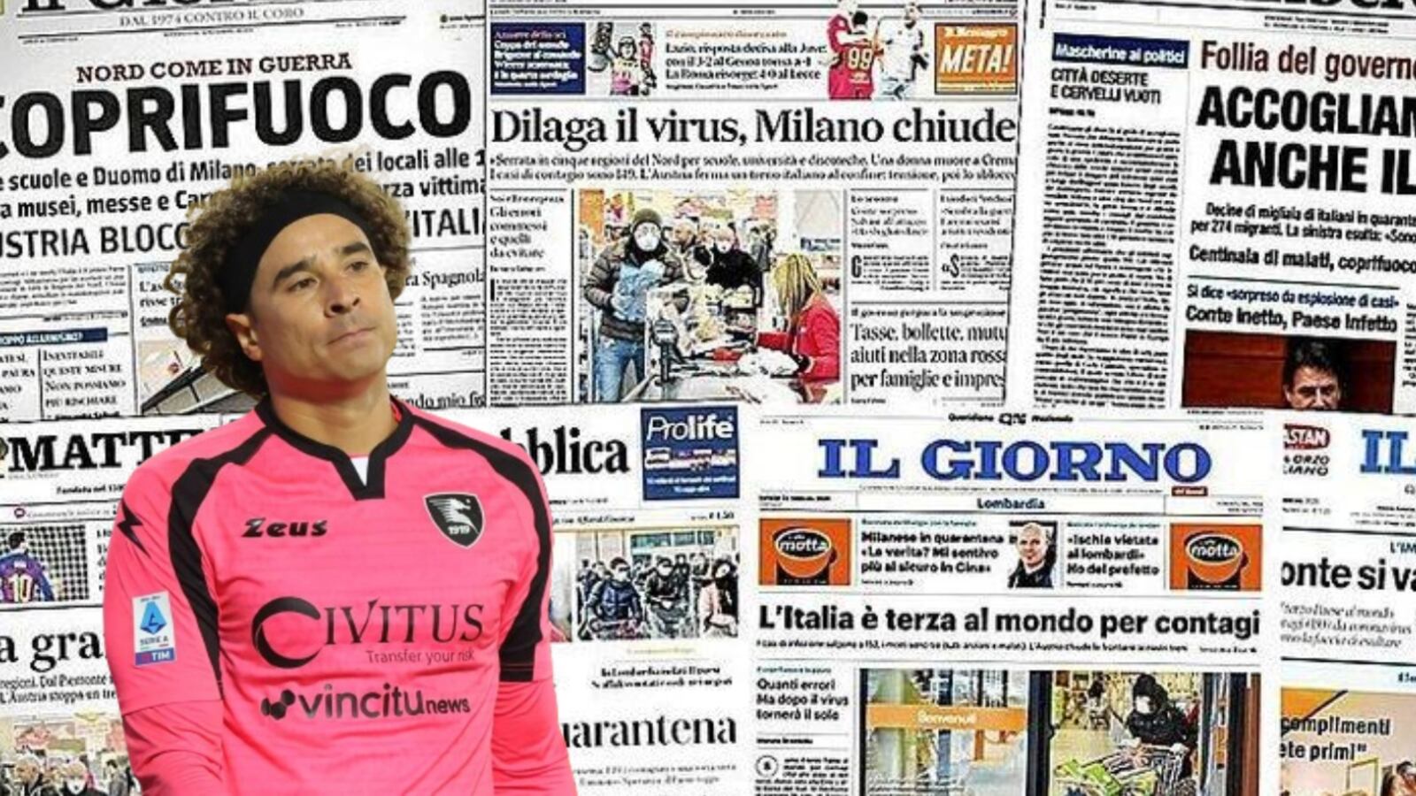 La reacción de la prensa de Italia tras el 3er descenso de Ochoa en Europa