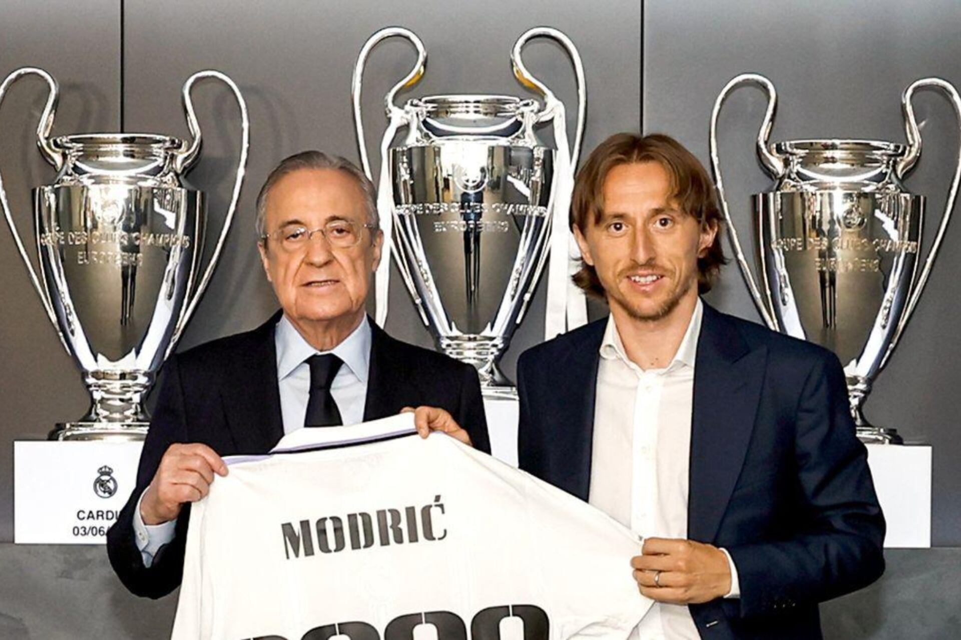 Mira por qué no todos en el Madrid celebraron la renovación por 1 año de Modric