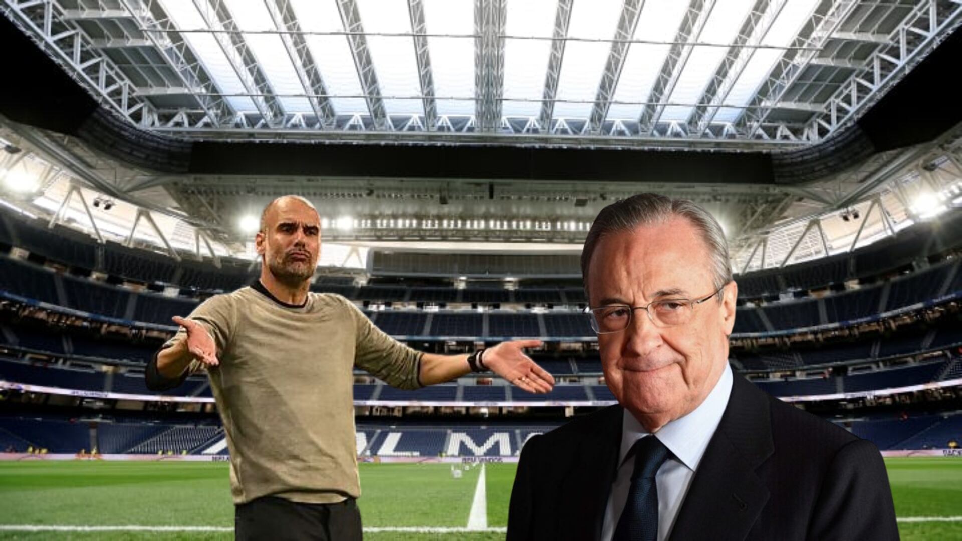Guardiola's incredible excuse to the draw with Real Madrid in Champions League that will anger Florentino