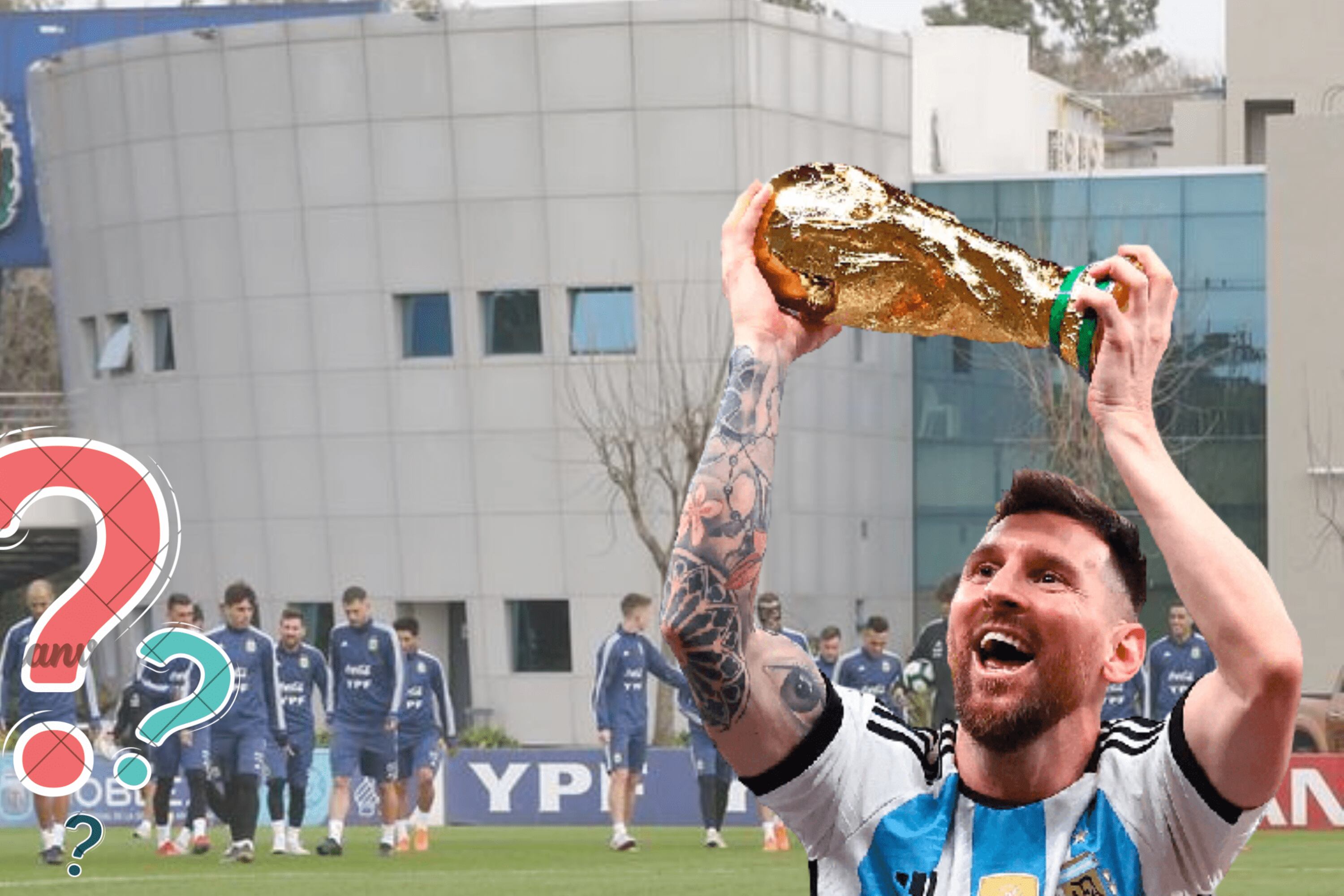 Messi fue el mejor de Qatar, Argentina decidió llamar a su predio con otro jugador