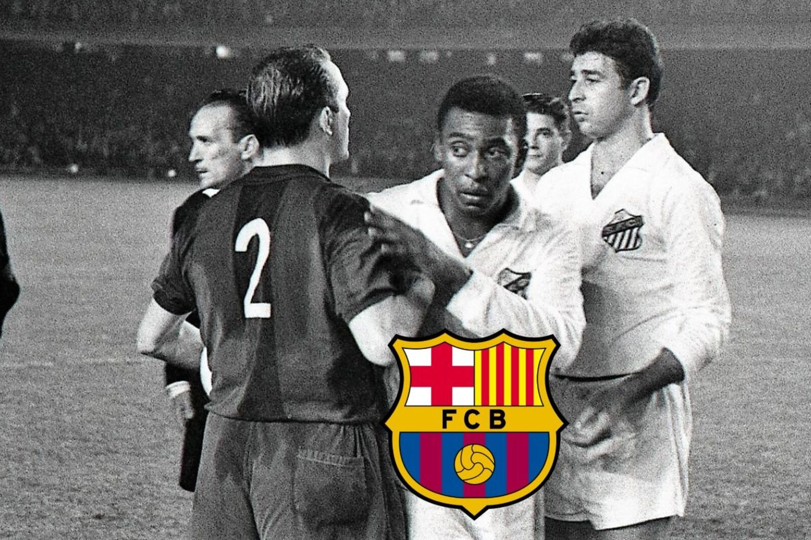 La desconocida historia de Pelé contra el Barcelona en el Camp Nou