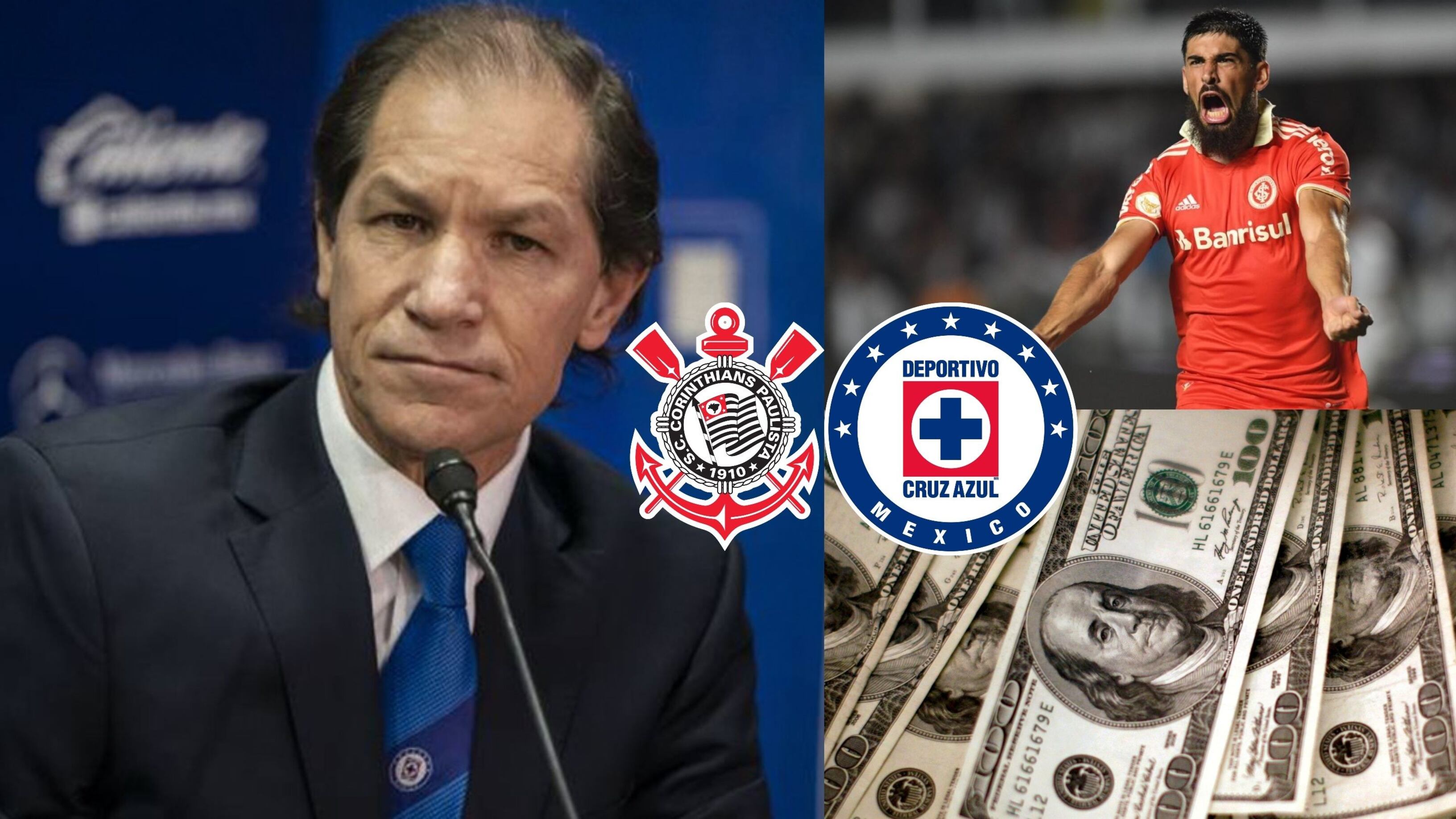 ¿De cuántos millones están hablando Cruz Azul y Corinthians por Bruno Méndez?